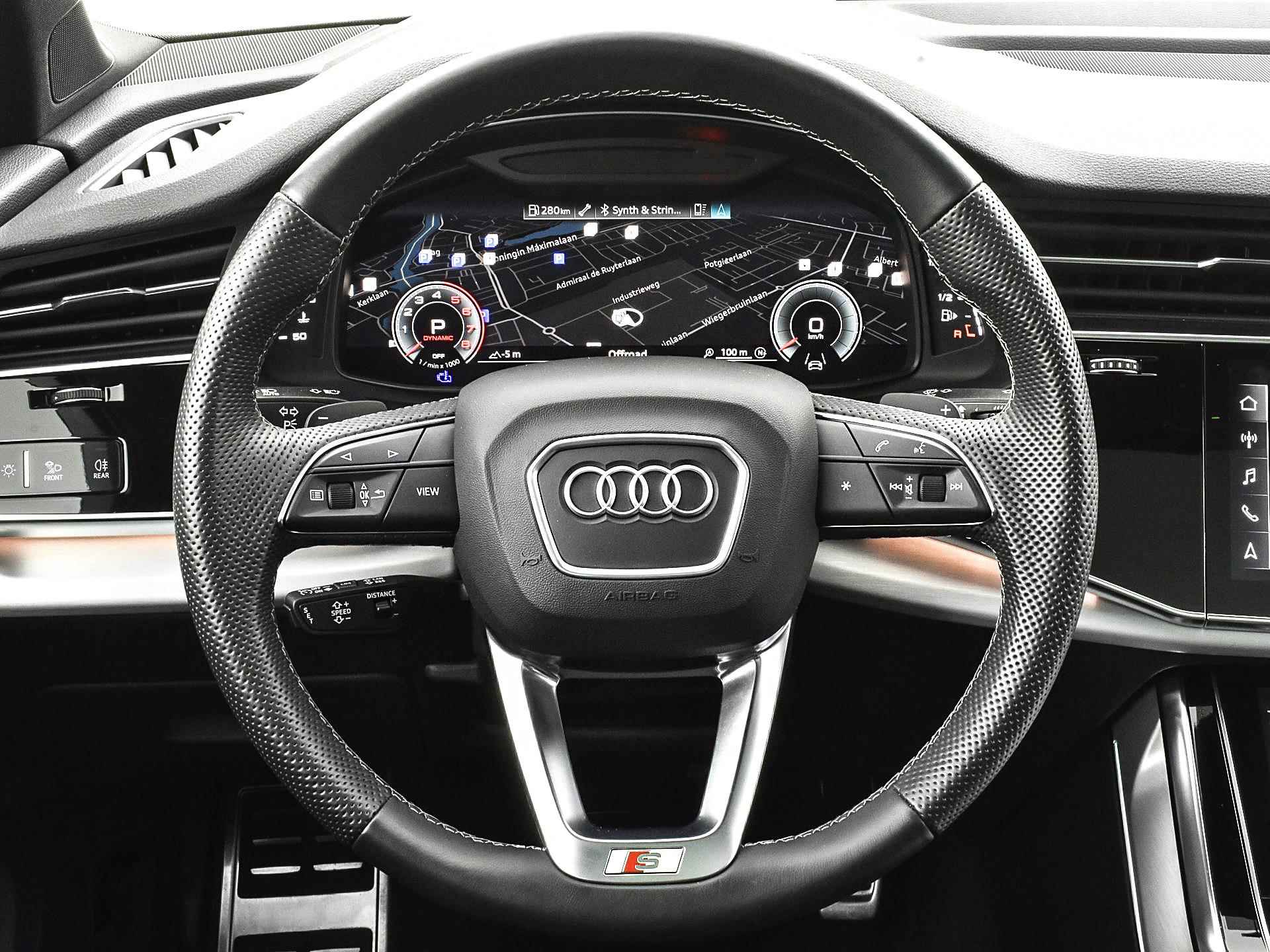 Audi Q7 55 Tfsi 340pk Tiptronic Quattro Pro Line S 7p | ACC | Panoramadak | Elek. Trekhaak | 7 Pers. | Elek. Achterklep | Standkachel | 21'' Inch | Garantie t/m 26-06-2027 of 100.000km - 18/37