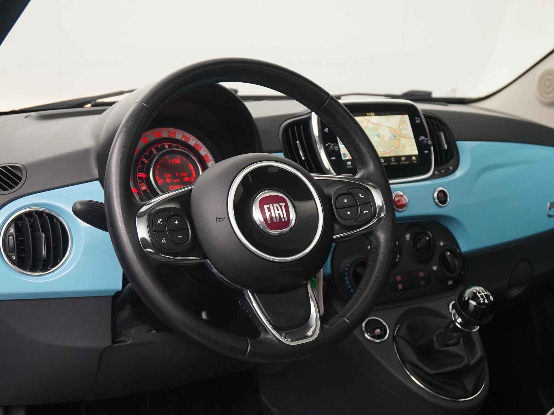 Fiat 500 1.2 Lounge | Panoramadak | Navigatie | Zondag Open! - 27/31