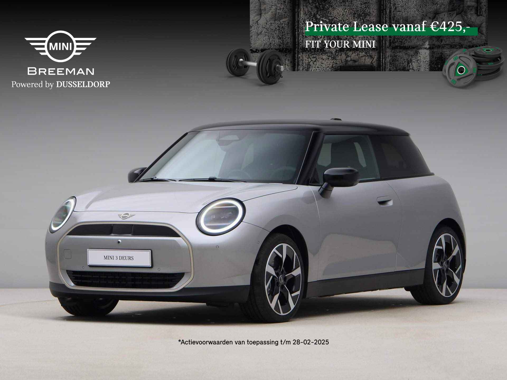 MINI Cooper E Classic Pakket S PRIVATE LEASE EUR 475,- (48 mnd/10.000 km)