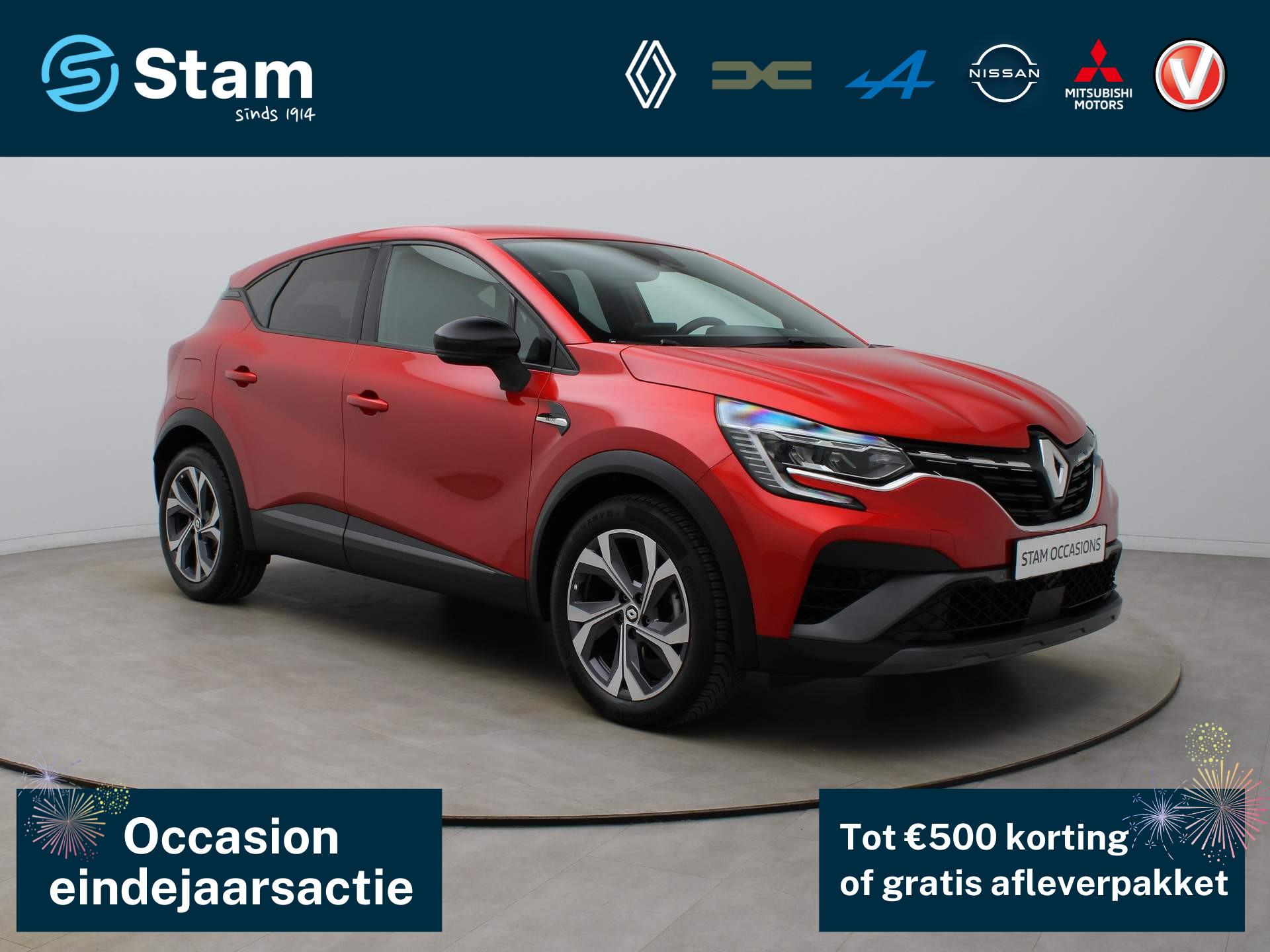 Renault Captur Mild Hybrid 160pk R.S. Line EDC/AUTOMAAT Camera | Climate | Navi | Parksens. v+a