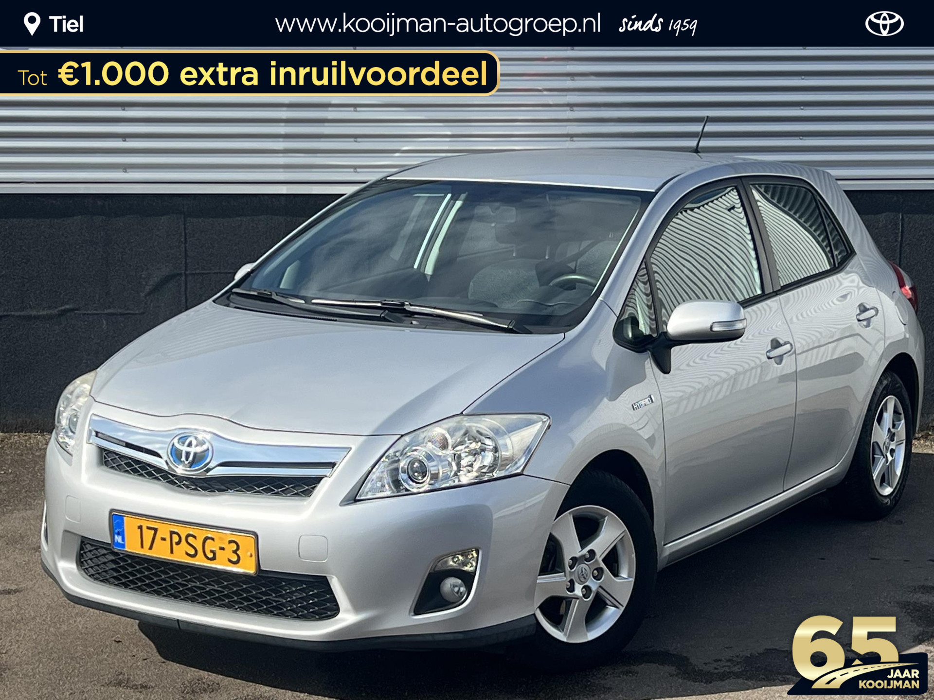 Toyota Auris 1.8 Full Hybrid Aspiration Automaat, Climate control, Cruise control, Parkeersensoren achter, Volledig Dealeronderhoudem, Radio/Cd-Speler, Smart Key