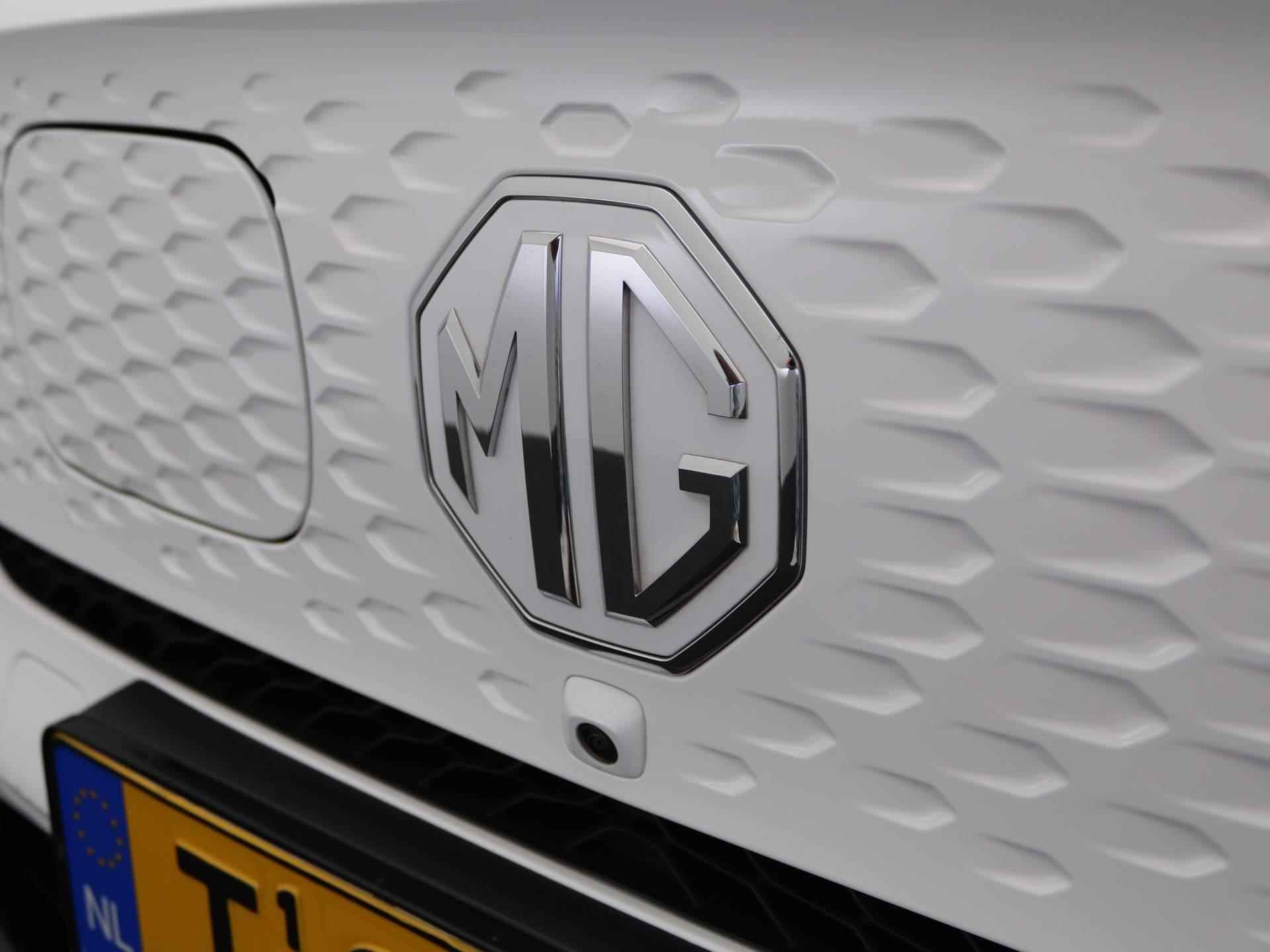 MG ZS EV Standard Range Luxury 50 kWh | Leder | Navi | Cam | ECC | Schuifdak | LED | - 43/45