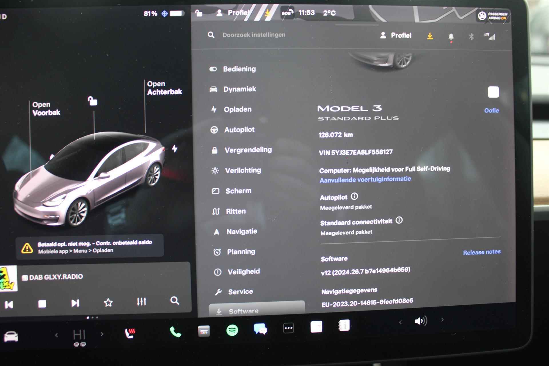 Tesla Model 3 Standard Plus RWD | 20X Tesla Direct Leverbaar | Orig. NL | Auto- Pilot | - 10/19