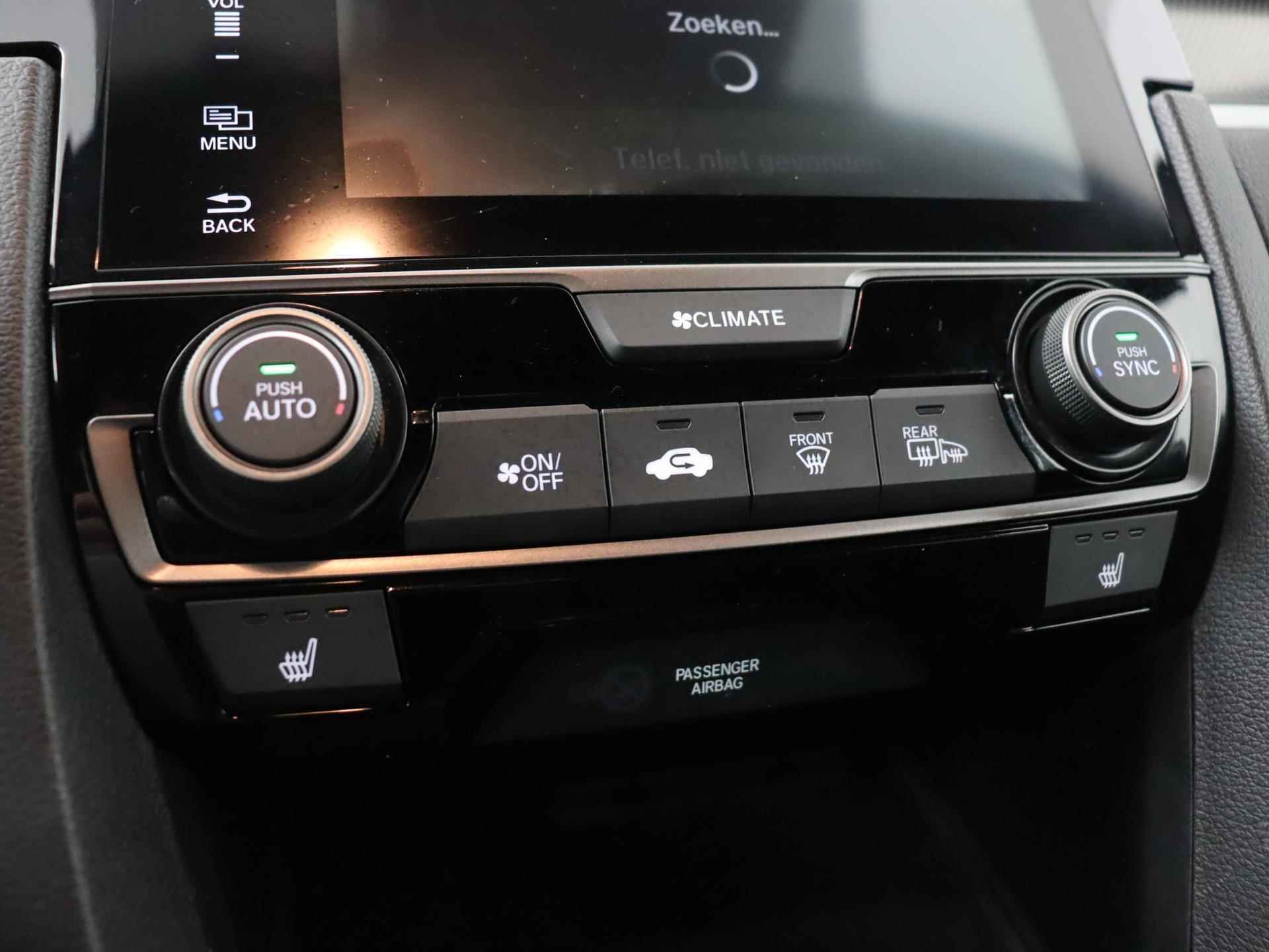 Honda Civic 1.0 i-VTEC Elegance | Navigatie | Camera | Climate control | Stoelverwarming - 21/38