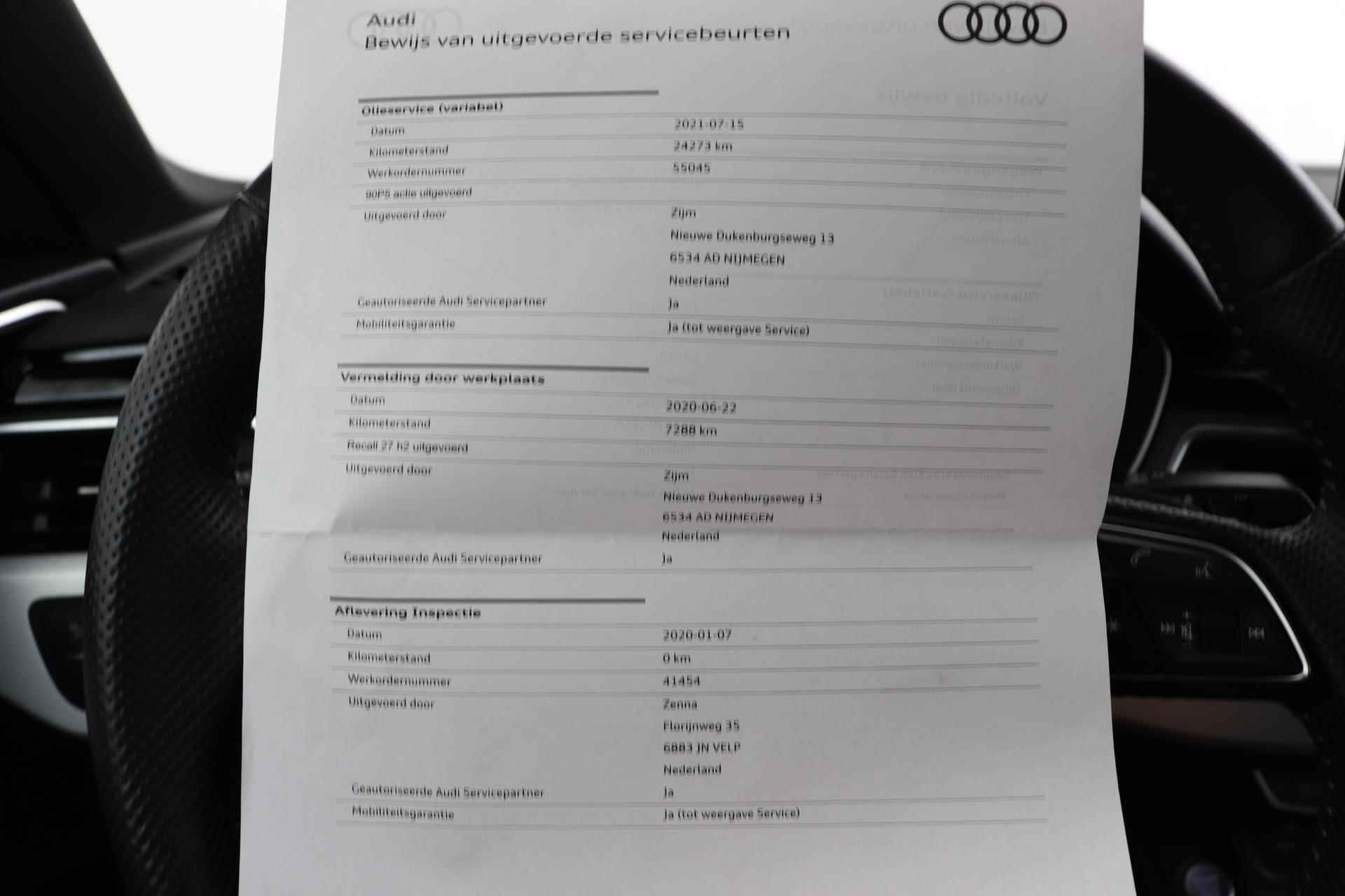 Audi A5 Sportback 40 TFSI 190 pk | Launch edition Sport | Nieuwe Type | S-line | Org NL | Adap Cruise | Head-up - 33/45