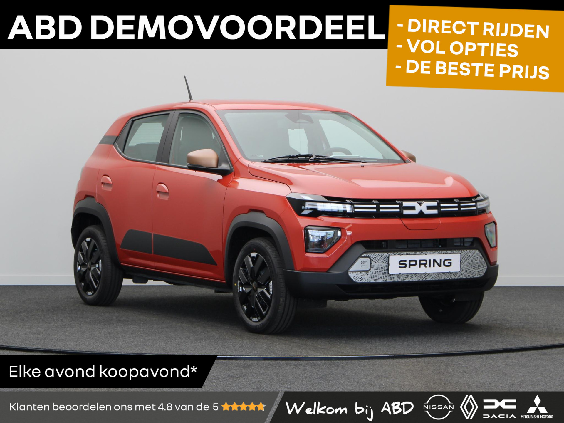 Dacia Spring Extreme 65 26.8 kWh | DEMO VOORDEEL! | Airconditioning | Camera | Apple Carplay/Android Auto |