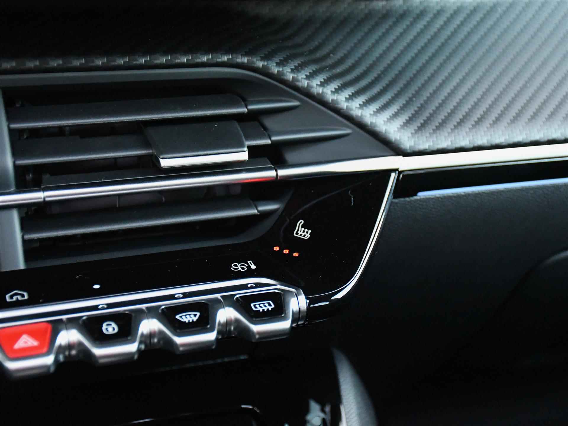 Peugeot e-2008 EV GT 54kWh 156pk Automaat SCHUIF-DAK | 18''LM | DODE HOEK | PDC + 360° CAM. | STANDKACHEL | ADAPT. CRUISE - 26/40