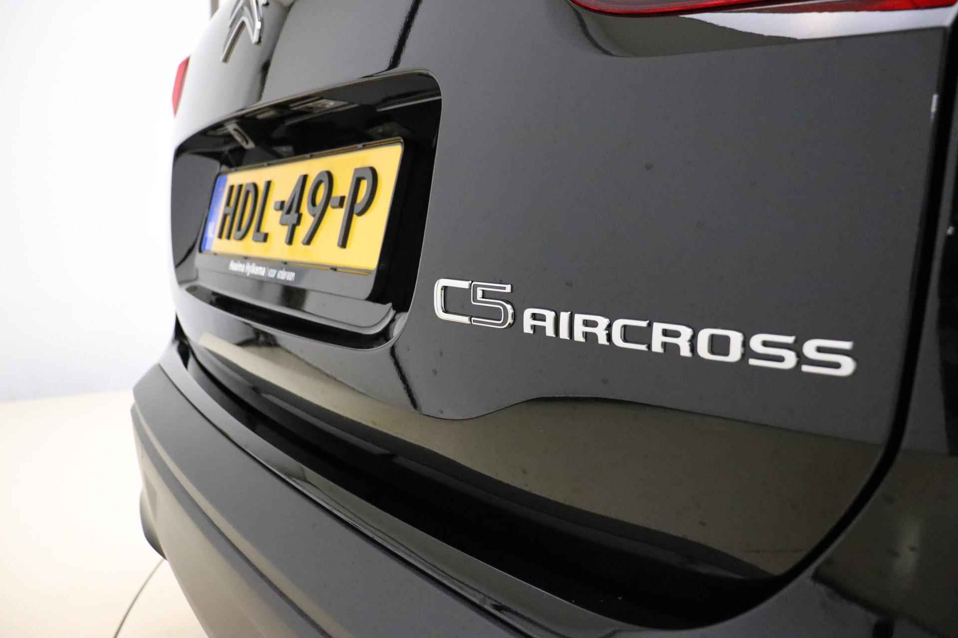 Citroen C5 Aircross 1.2 Hybrid 136 Max Automaat | Navigatie | Alcantara | Camera | Climate control | Stoelverwarming | Dakrails | Lichtmetalen velgen | DAB Radio | Cruise control - 16/39