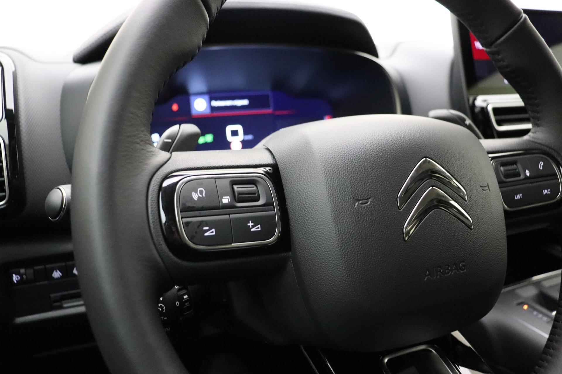 Citroen C5 Aircross 1.2 Hybrid 136 Max Automaat | Navigatie | Alcantara | Camera | Climate control | Stoelverwarming | Dakrails | Lichtmetalen velgen | DAB Radio | Cruise control - 31/39