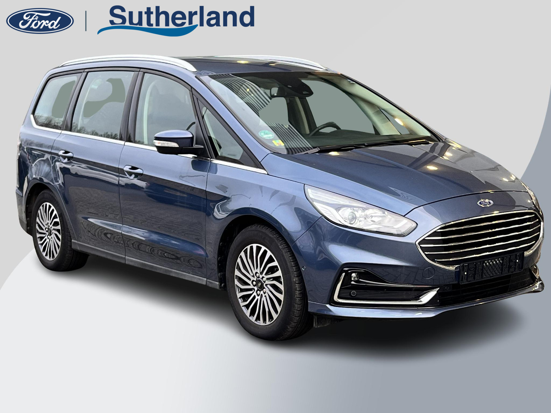 Ford Galaxy 2.5 FHEV Hybride Titanium 190pk 7 pers | SYNC 3 Navigatie | Trekhaak Afneembaar | 1.500kg trekgewicht | Memory functie stoelen | Vol leder | Achteruitrijcamera