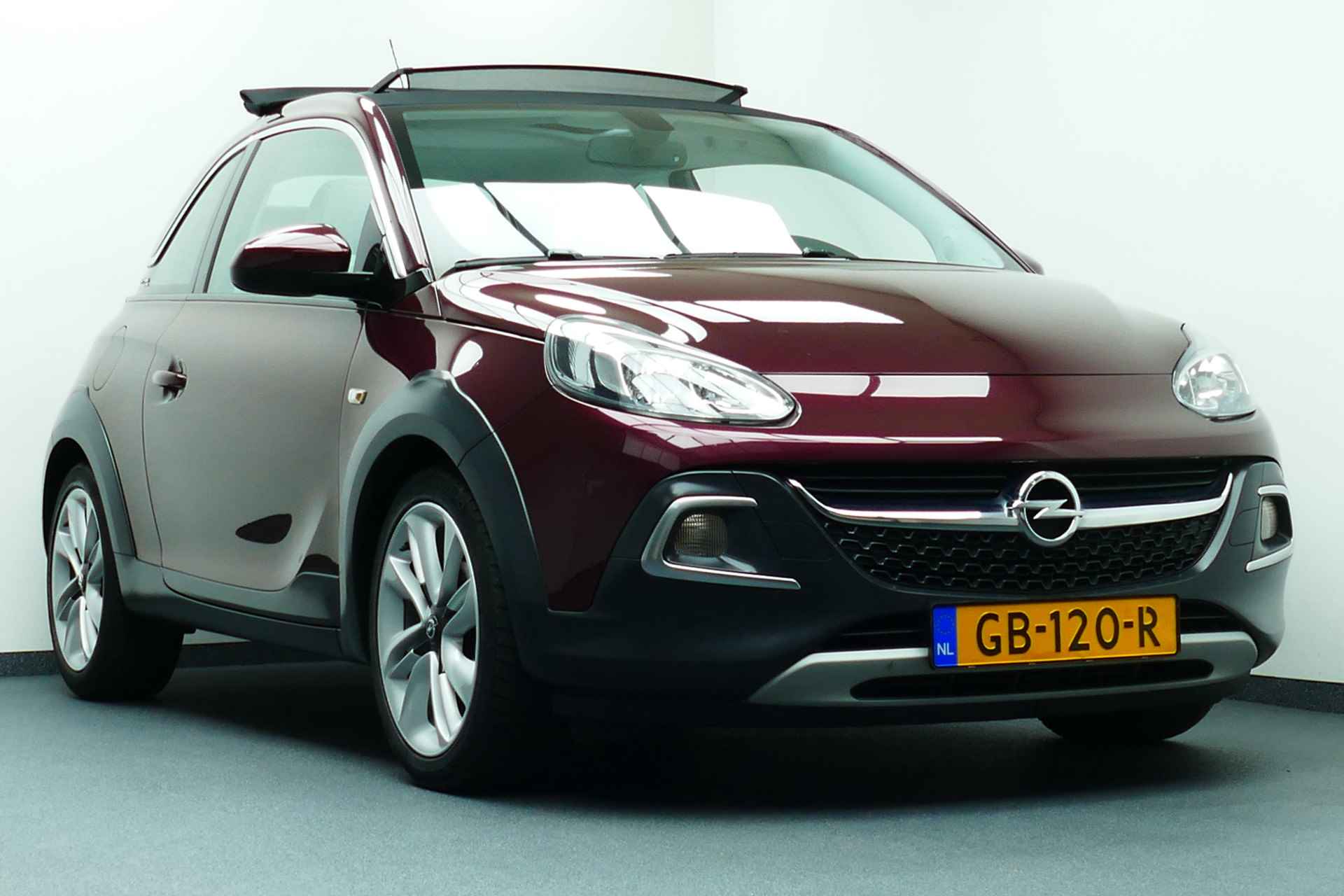 Opel ADAM 1.0 Turbo Rocks. Vouwdak, Clima, Cruise, Stoel&StuurVerw, 17"LM Velgen - 2/35