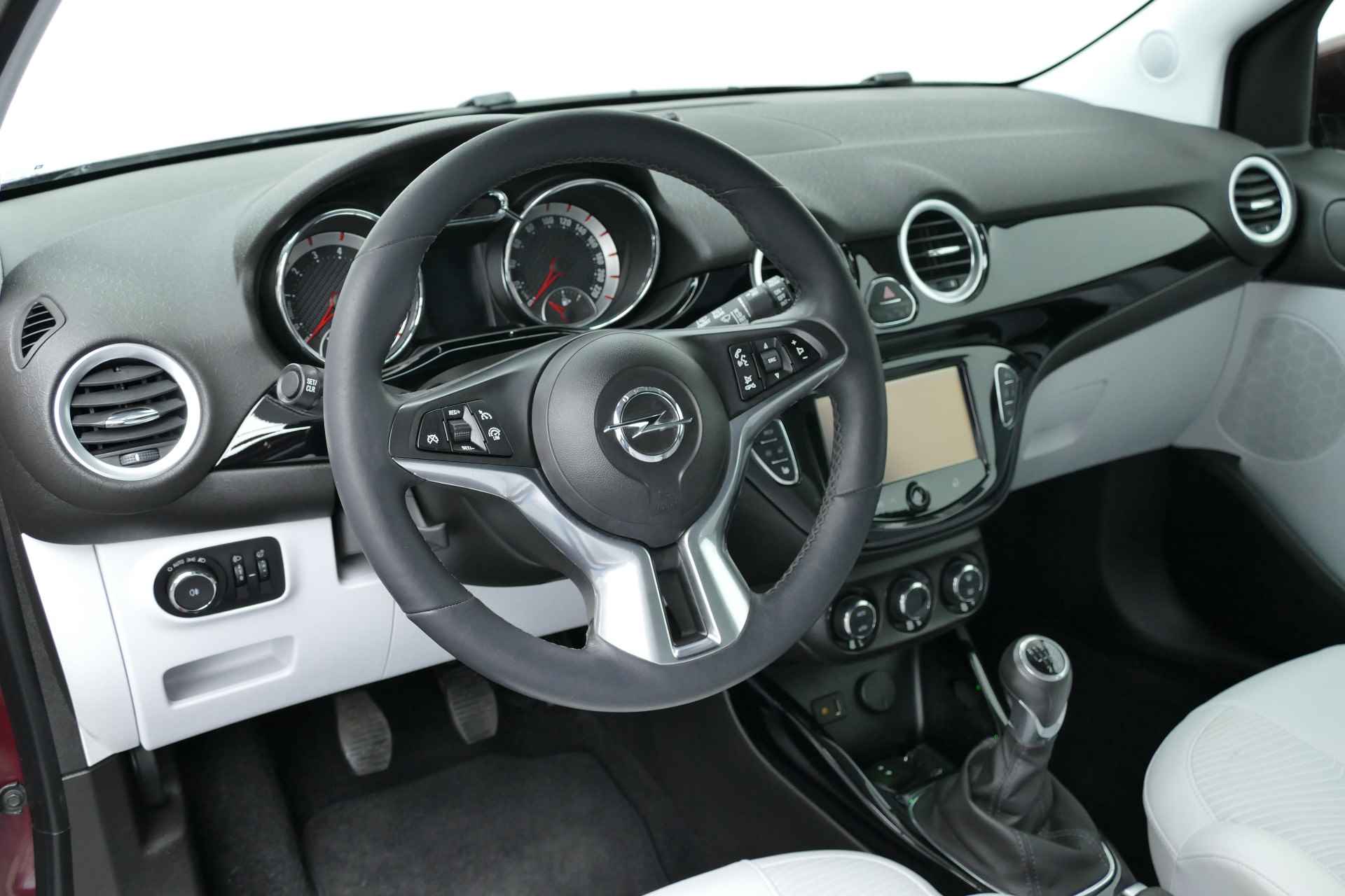 Opel ADAM 1.0 Turbo Rocks. Vouwdak, Clima, Cruise, Stoel&StuurVerw, 17"LM Velgen - 12/35