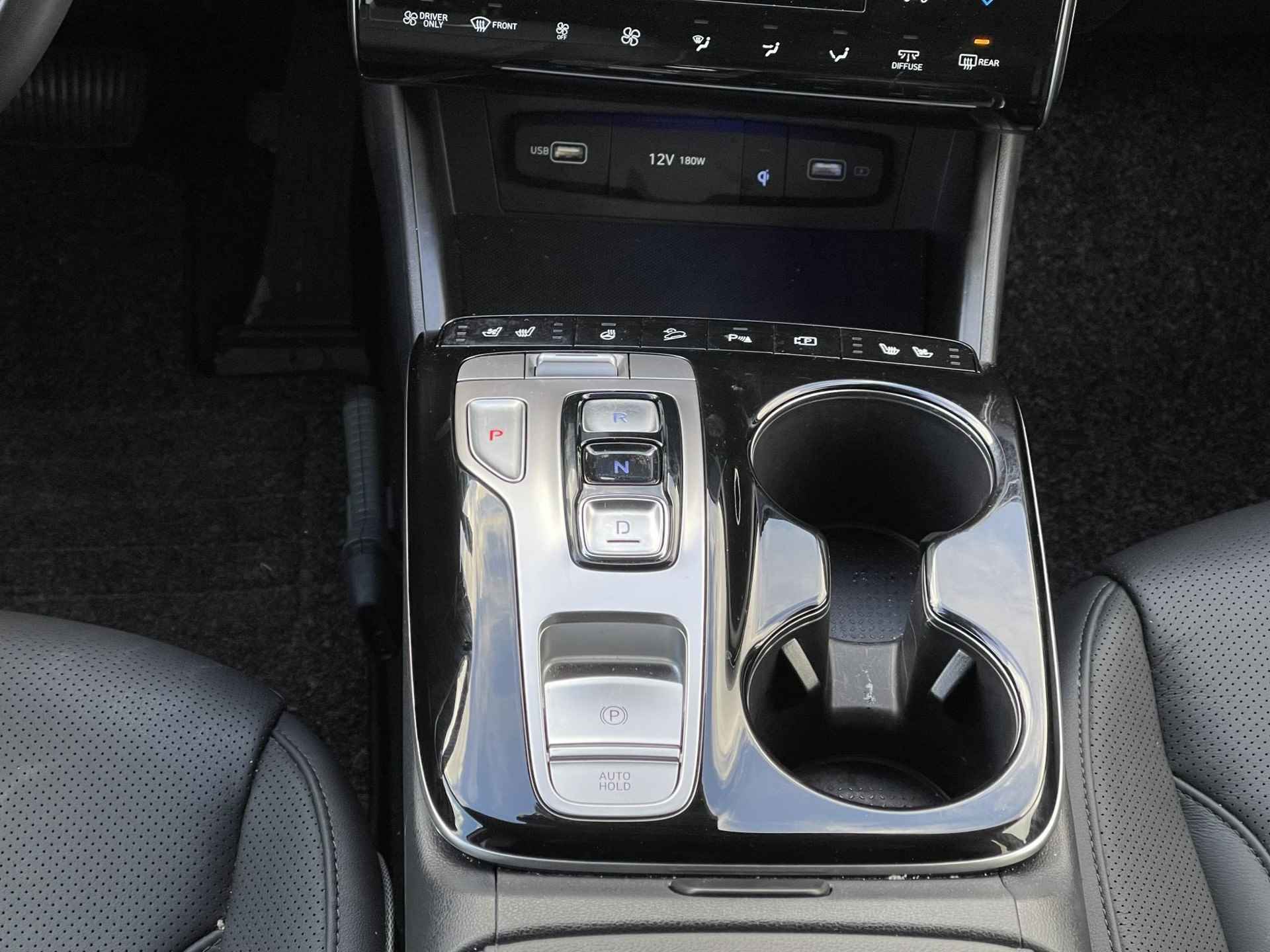 Hyundai Tucson 1.6 T-GDI HEV Premium | Vol-Leder | Digitaal Instrumentenpaneel | Adapt. Cruise Control | Apple Carplay/Android Auto | Stoelverwarming | Dodehoek Detectie | 360° Camera | Rijklaarprijs! - 20/30