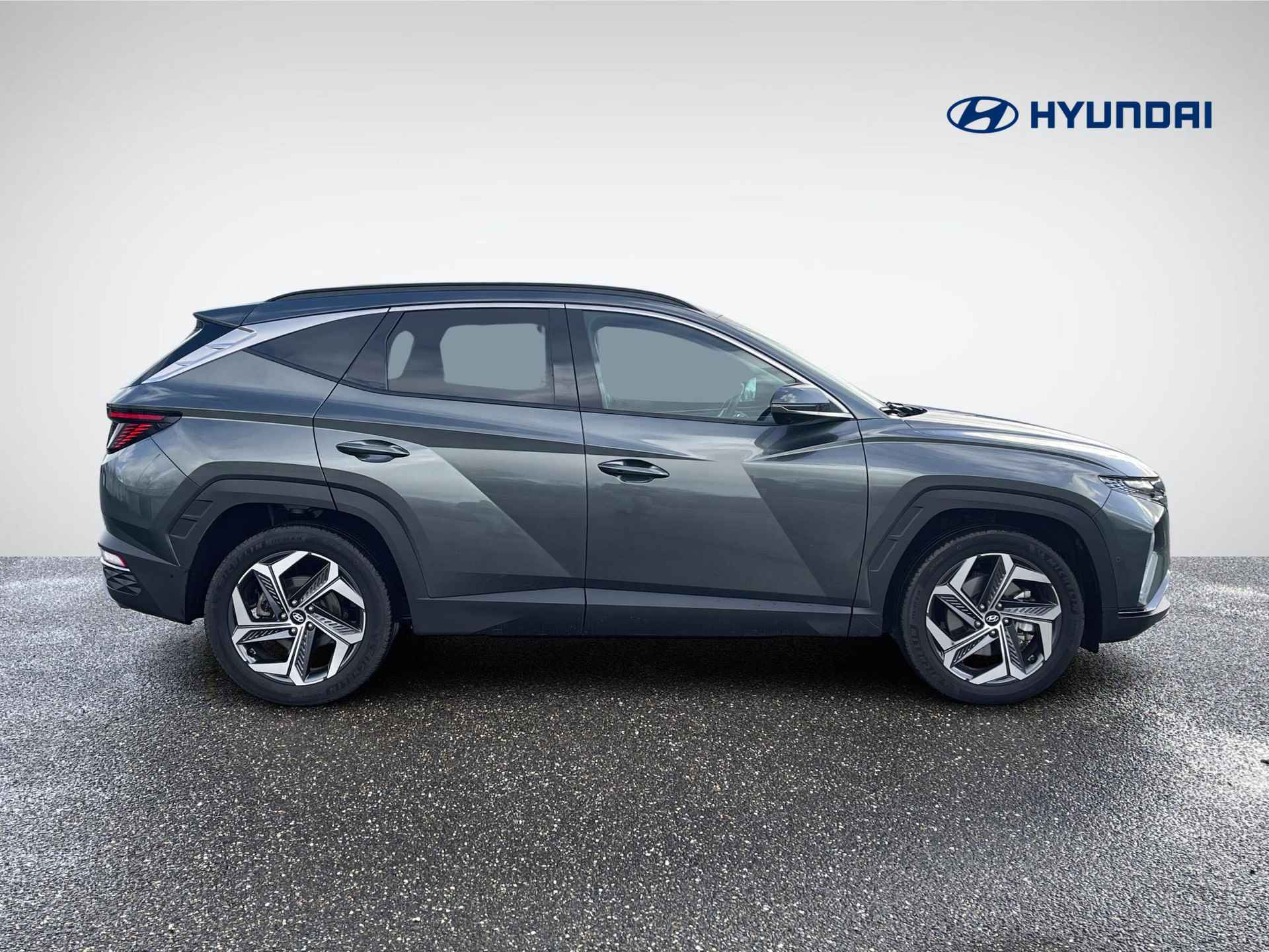 Hyundai Tucson 1.6 T-GDI HEV Premium | Vol-Leder | Digitaal Instrumentenpaneel | Adapt. Cruise Control | Apple Carplay/Android Auto | Stoelverwarming | Dodehoek Detectie | 360° Camera | Rijklaarprijs! - 3/30