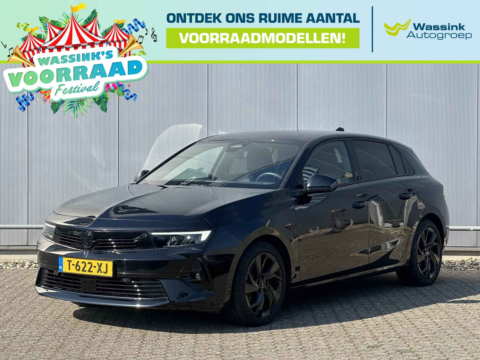 Opel Astra 130pk GS Line Automaat | Parkeercamera voor en achter | Navigatie via App | Stoel en Stuurverwarming - 1/44