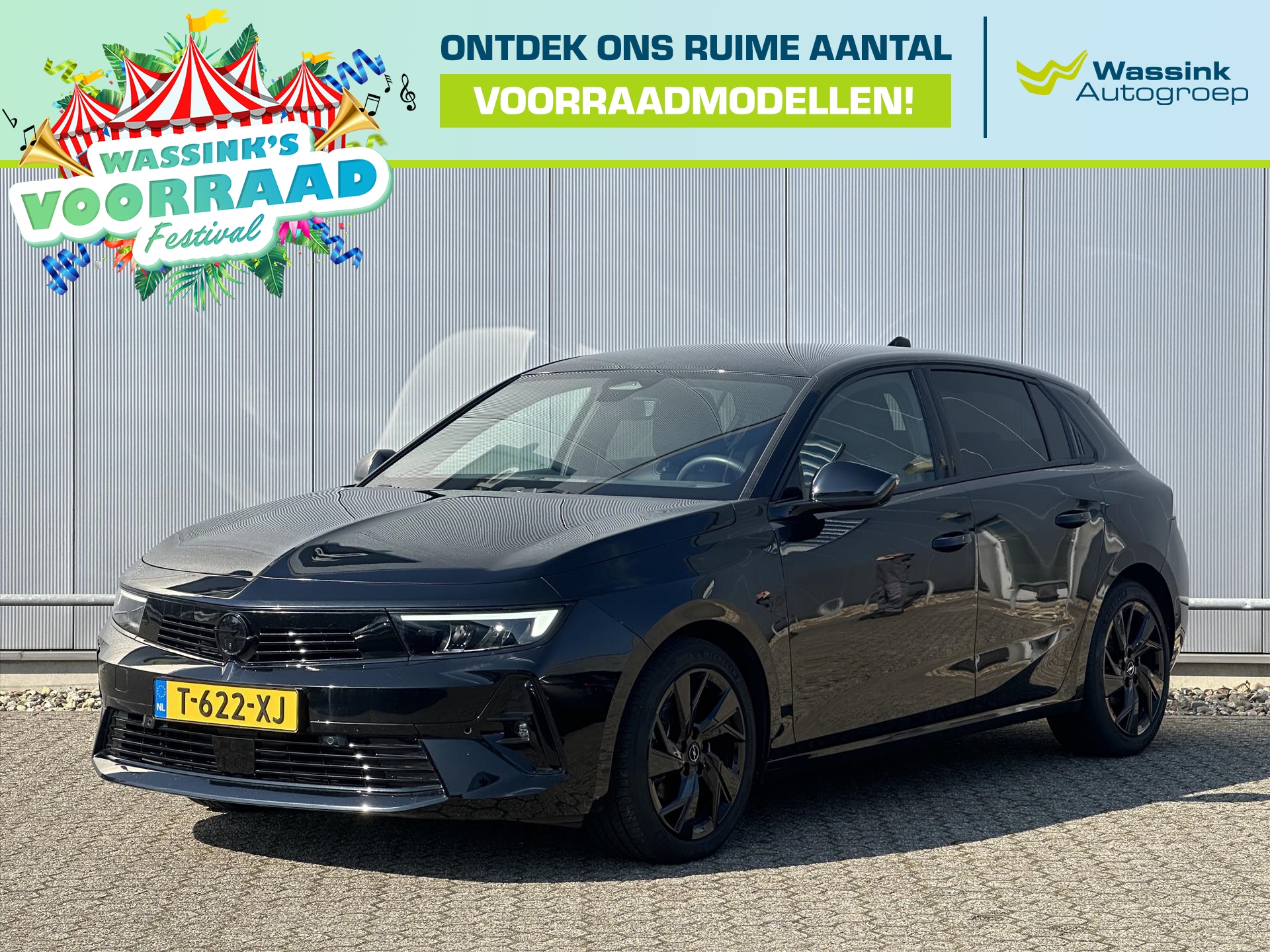 Opel Astra 130pk GS Line Automaat | Parkeercamera voor en achter | Navigatie via App | Stoel en Stuurverwarming