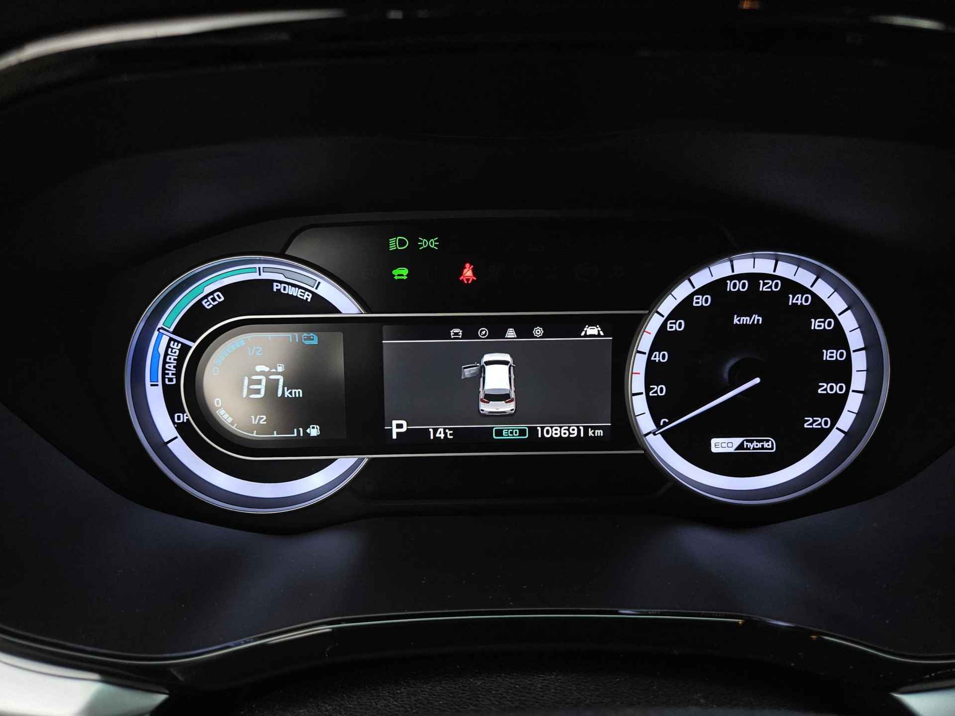 Kia Niro 1.6 GDi Hybrid DynamicLine Automaat | Navi | Clima | Cruise | DAB | Lane assist - 12/29