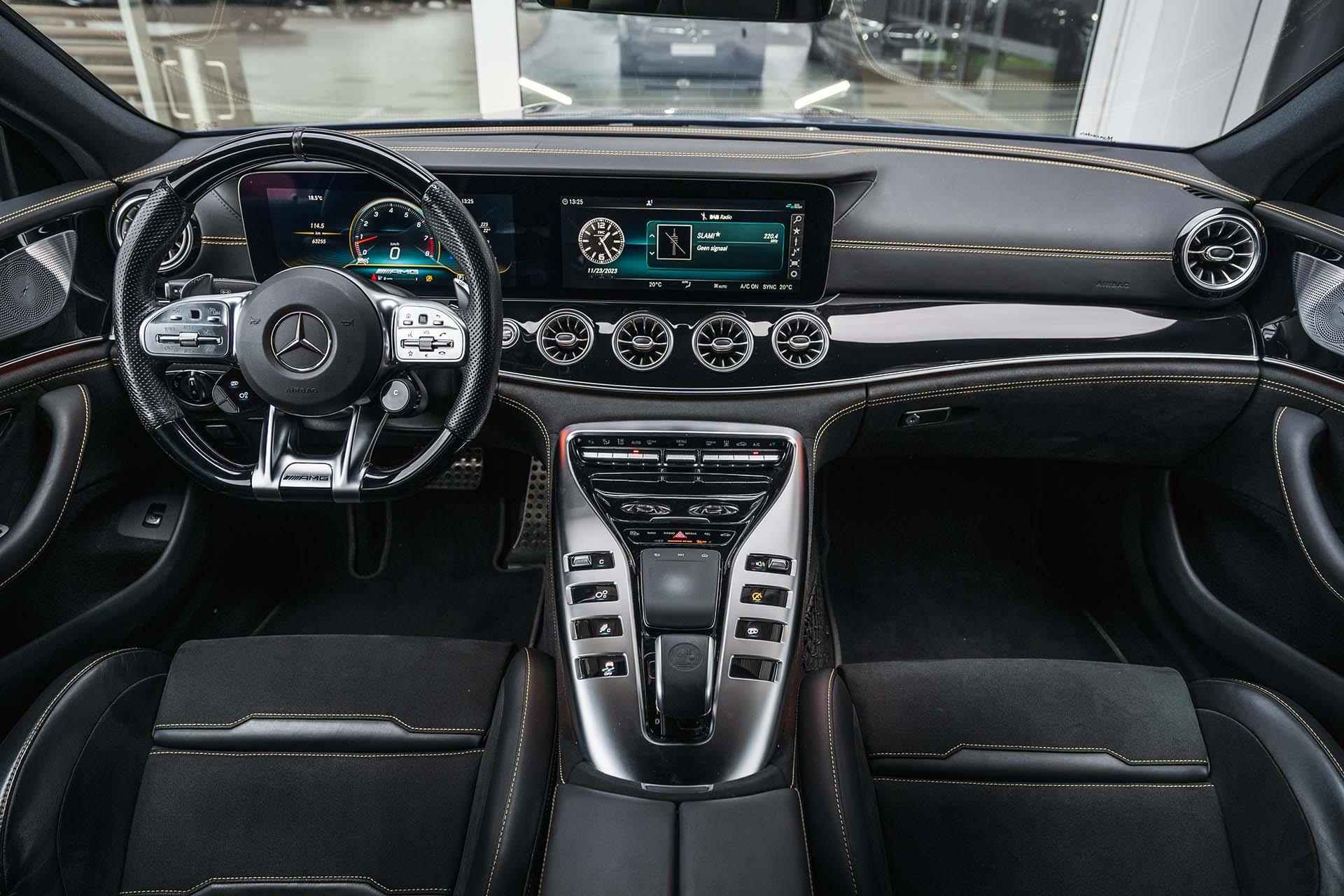 Mercedes-AMG GT 4-Door Coupe 63 S AMG 4MATIC+  | AMG Nightpakket | AMG Performance Stoelen | AMG Dynamic Plus | Standkachel | Head-Up Display | Burmester Surround Sound | 21" AMG-velgen | Panoramadak | Rij-Assistentiepakket | Softclose | Achterasbesturing | - 5/44