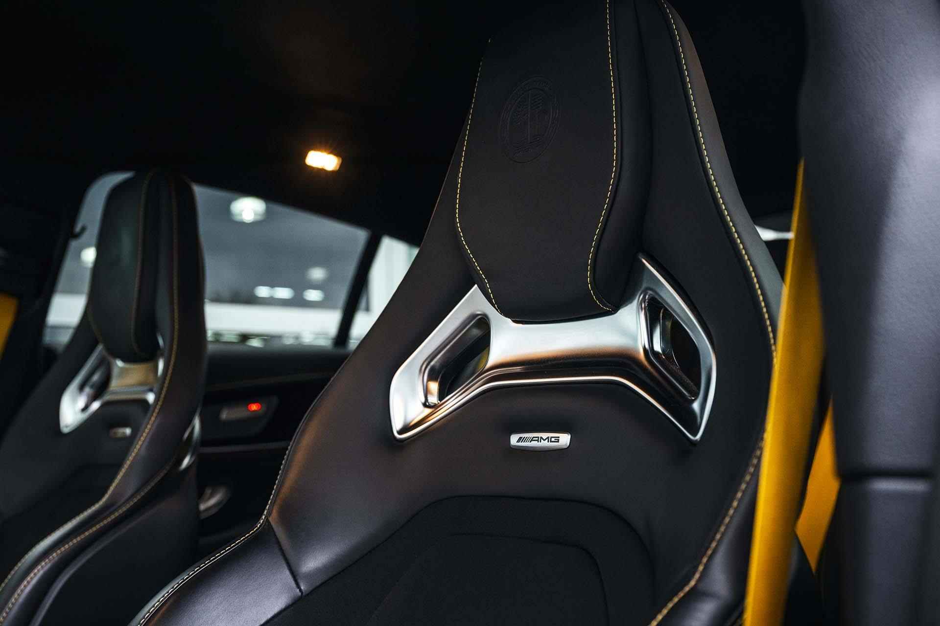 Mercedes-AMG GT 4-Door Coupe 63 S AMG 4MATIC+  | AMG Nightpakket | AMG Performance Stoelen | AMG Dynamic Plus | Standkachel | Head-Up Display | Burmester Surround Sound | 21" AMG-velgen | Panoramadak | Rij-Assistentiepakket | Softclose | Achterasbesturing | - 41/44