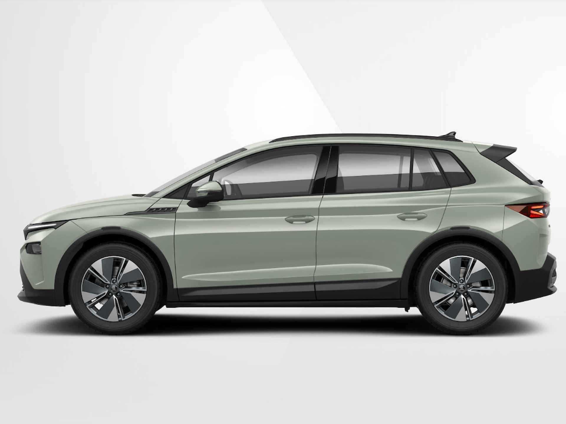 Škoda Elroq Selection Elektromotor 125 kW / 170 PK 1 versn. automaat  | Timiano green | 19'' Lichtmetalen Velgen regulus | 1000,- inruilbonus! | Private Lease actie €461,- p/m!! | - 4/7