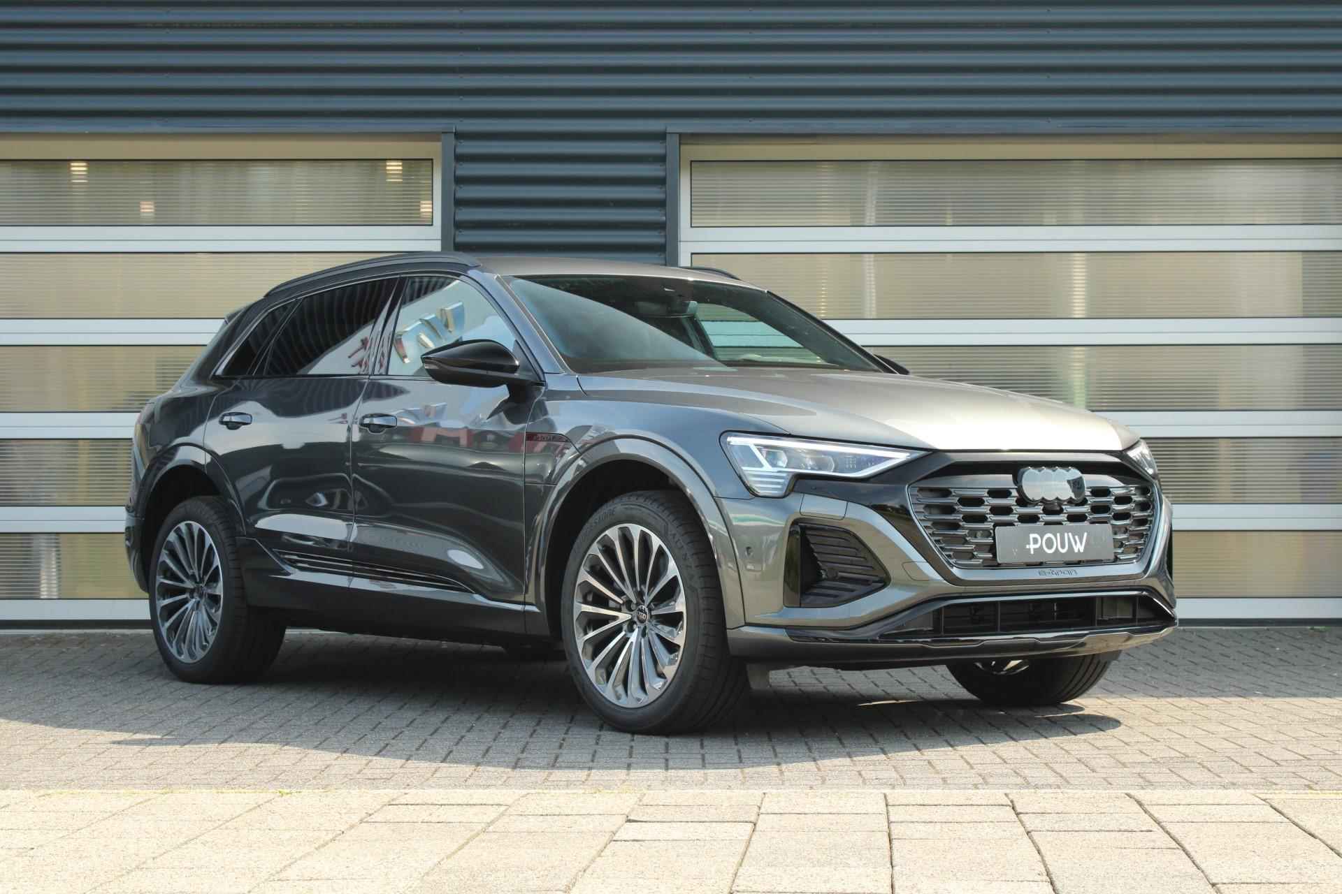 Audi Q8 e-tron 50 quattro 340pk S Edition 95 kWh | 20" Velgen | Achteruitrijcamera - 8/59