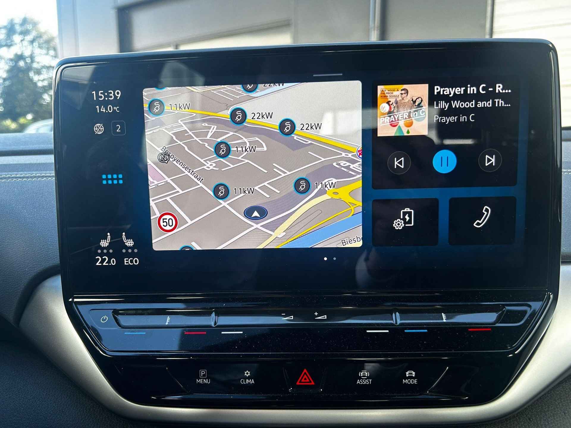 Volkswagen ID.5 Pro Business 77 kWh 174 PK | Apple Carplay | Trekhaak | Stoelverwarming | Adaptive Cruise Control | Achteruitrijcamera | Parkeersensoren | Stuurwielverwarming | LED Koplampen | LED Achterlichten | - 21/34