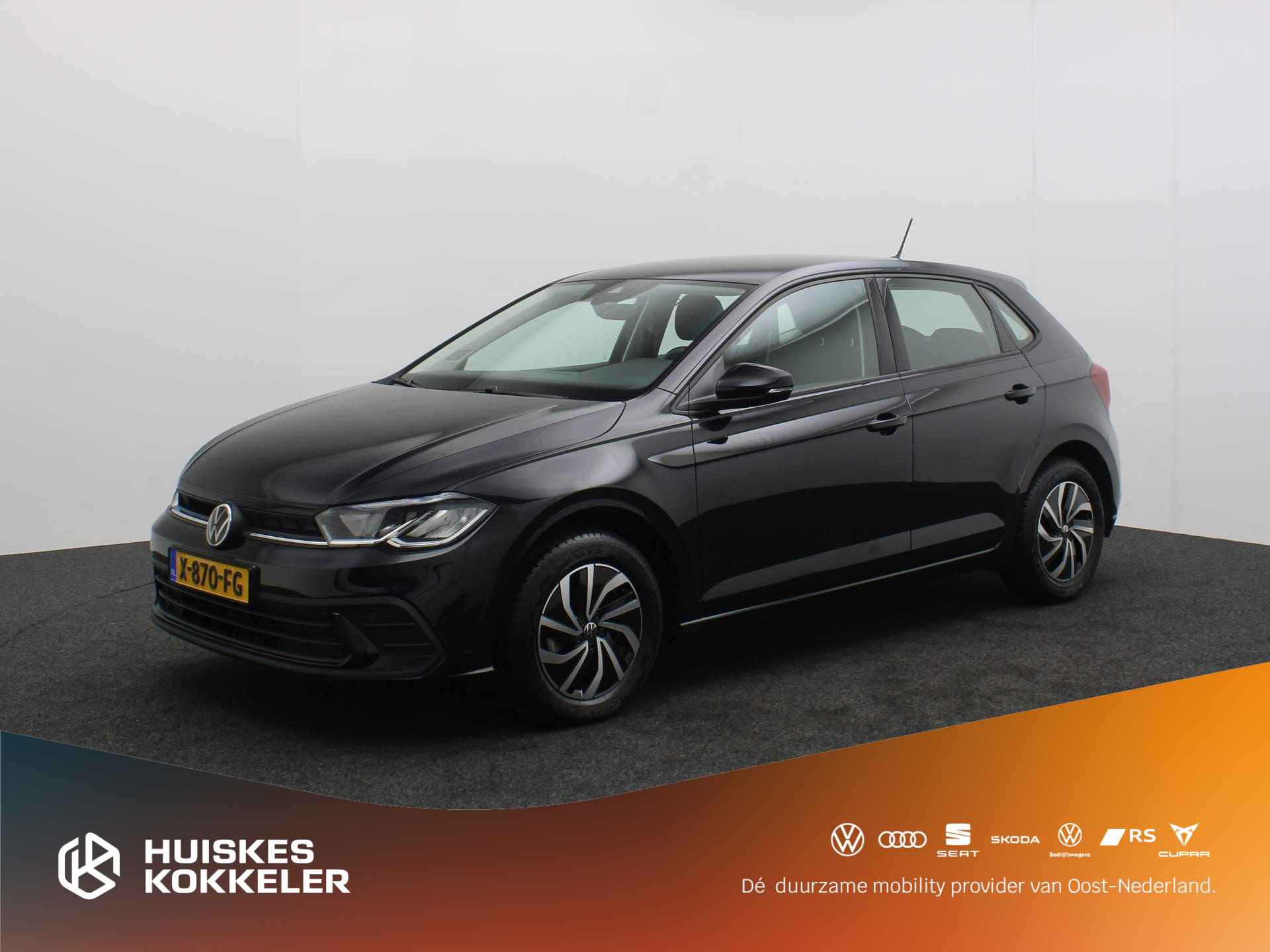 Volkswagen Polo Life 1.0 TSI 95pk Adaptive cruise control, App connect, LED verlichting, Airco, DAB, Bluetooth, Radio - 1/31