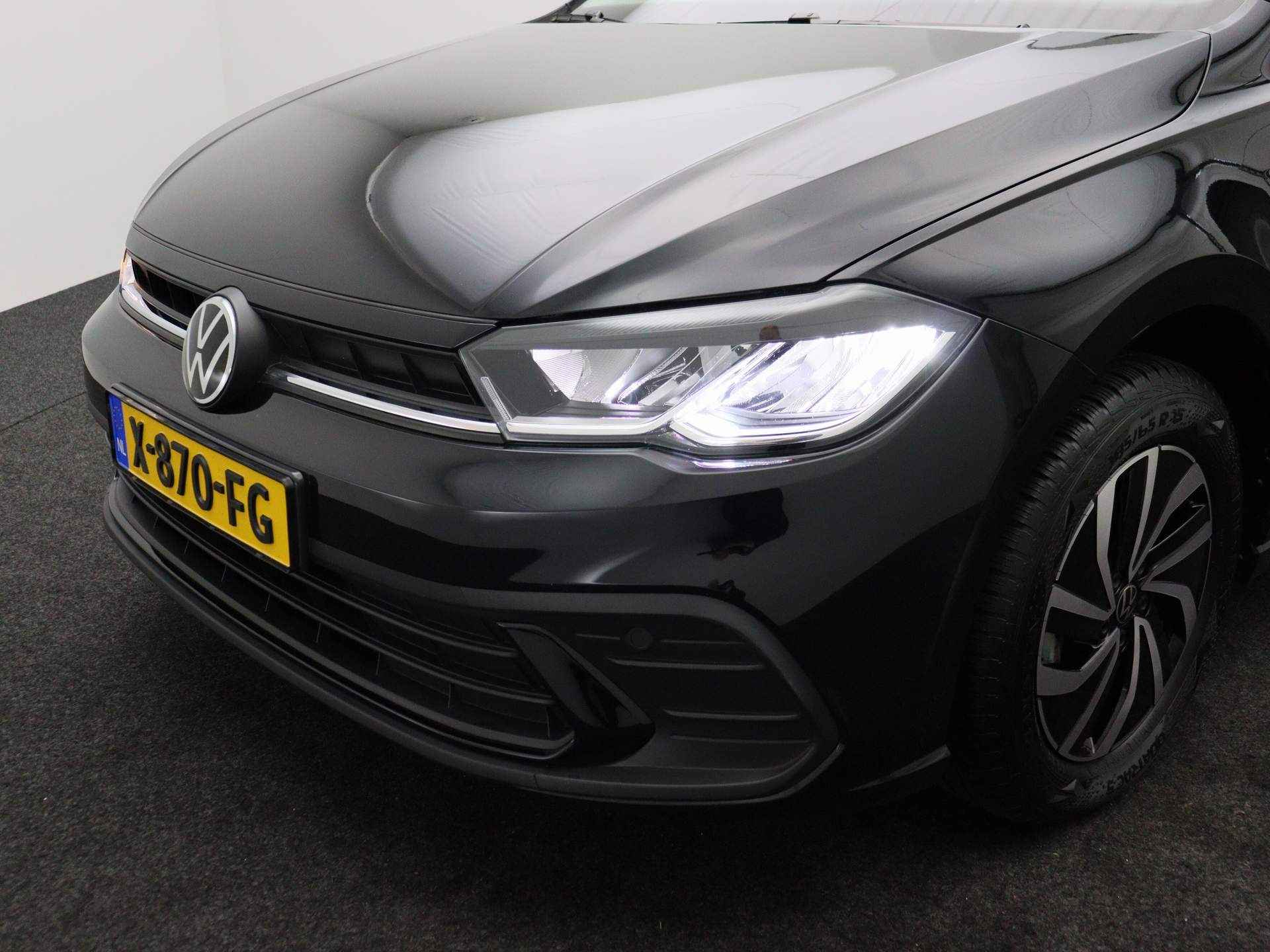 Volkswagen Polo Life 1.0 TSI 95pk Adaptive cruise control, App connect, LED verlichting, Airco, DAB, Bluetooth, Radio - 25/31