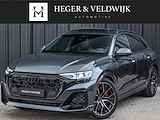 Audi Q8 55TFSI e QUATTRO PRO LINE S COMPETITION | S-SEATS | PANORAMADAK | 4 WIEL BESTURING | B&O SOUND | HEAD-UP | LUCHTVERING | DAB+ |