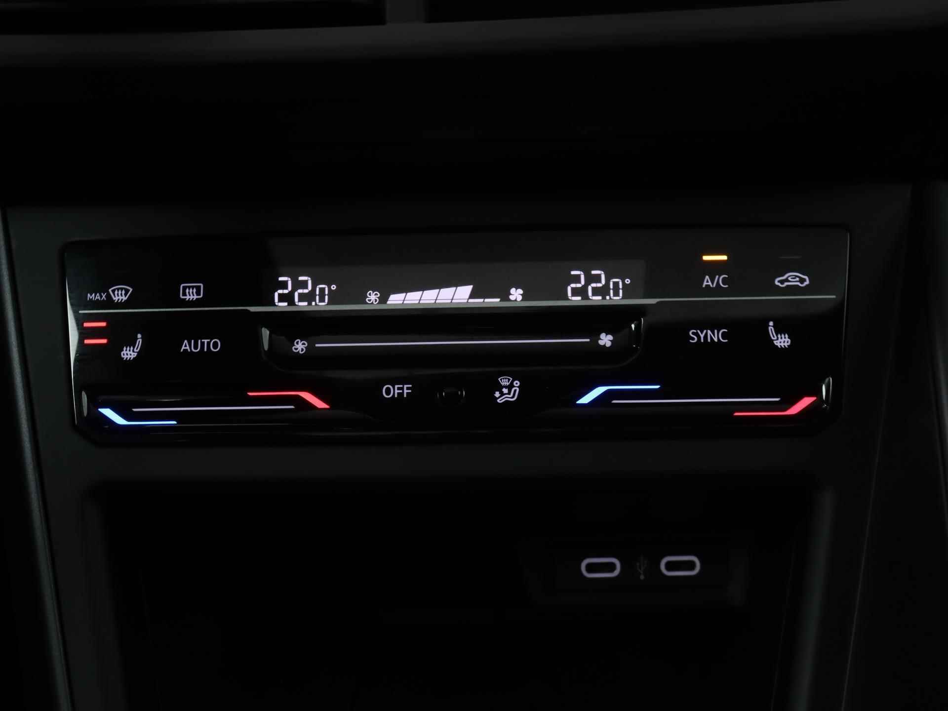 Volkswagen Taigo 1.0 TSI R-Line 110PK automaat | R-line in/ex | Navigatie | Digitale Cockpit | Led verlichting | 18 inch velgen | Keyless | Parkeersensoren | Adaptive Cruise Control - 15/31