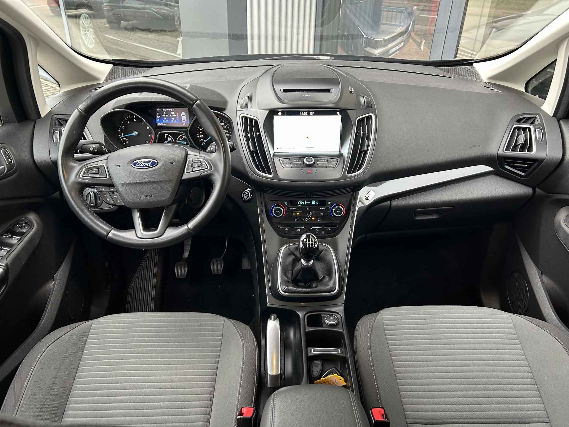 Ford C-Max 1.0 Titanium | Navigatie | Elektr. achterklep | Trekhaak - 12/27