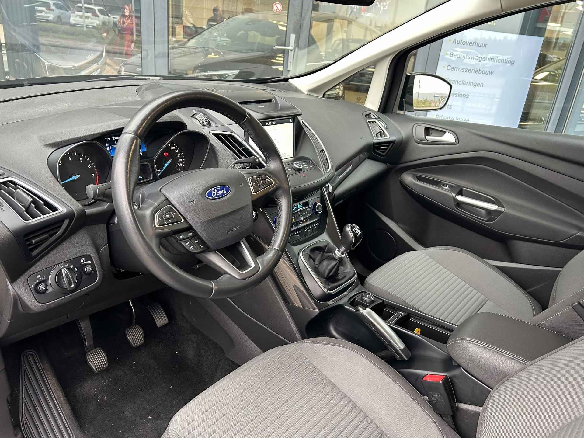 Ford C-Max 1.0 Titanium | Navigatie | Elektr. achterklep | Trekhaak - 17/27