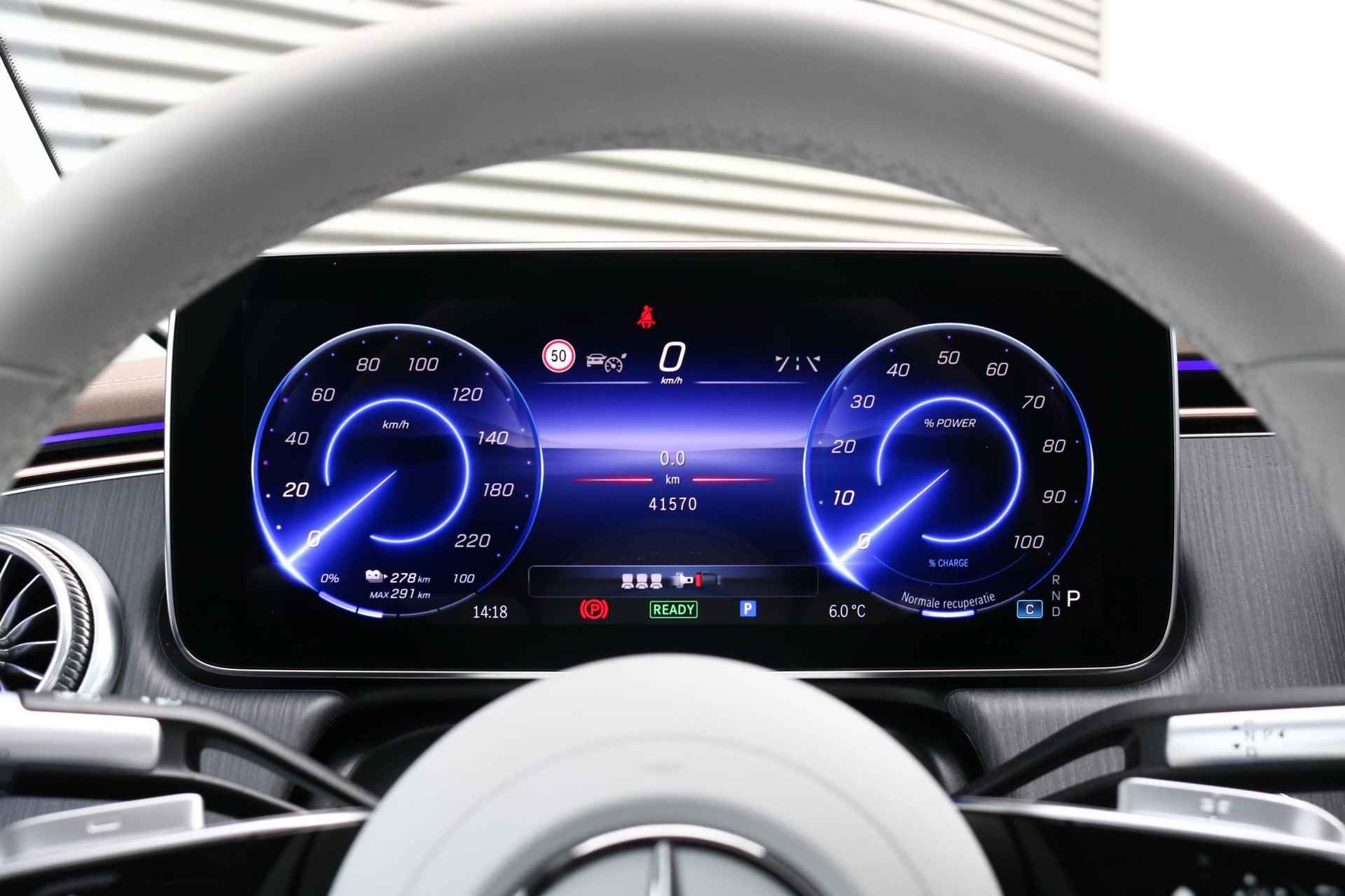 Mercedes-Benz EQS 450+ | Grijs Leder | Panoramadak | Rijassistentiepakket - 10/52