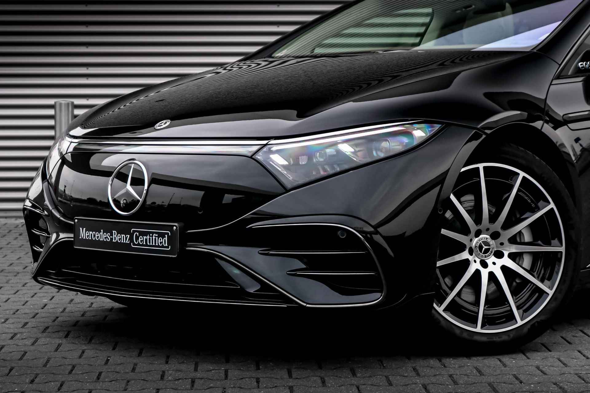 Mercedes-Benz EQS 450+ | Grijs Leder | Panoramadak | Rijassistentiepakket - 41/52