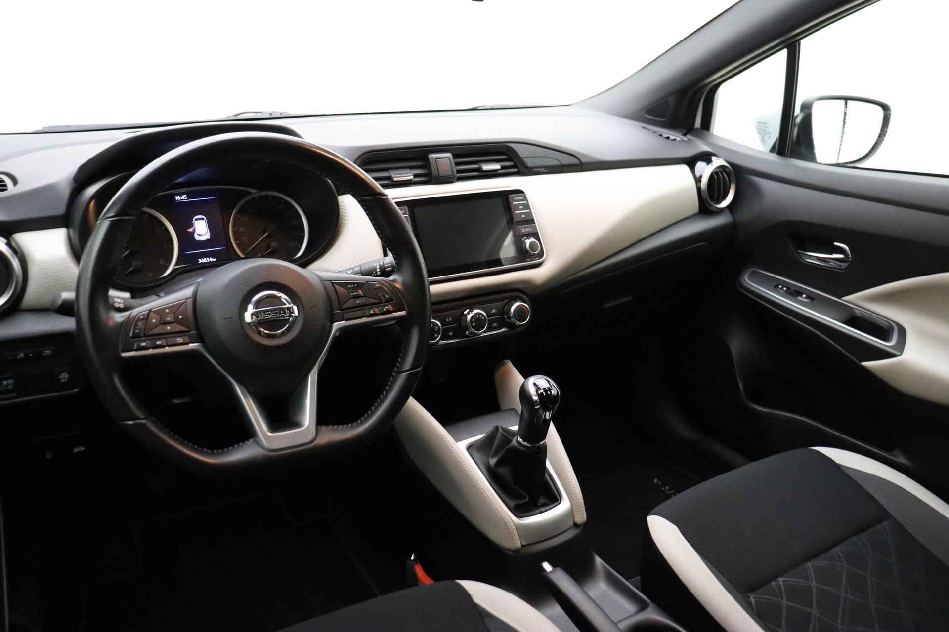 Nissan Micra 1.0 IG-T N-Connecta | Navigatie | Camera | Parkeersensoren | Lichtmetalen velgen | Bluetooth | Cruise control | Getint glas - 17/31