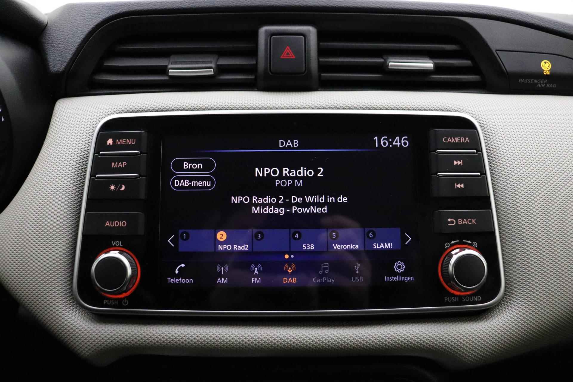 Nissan Micra 1.0 IG-T N-Connecta | Navigatie | Camera | Parkeersensoren | Lichtmetalen velgen | Bluetooth | Cruise control | Getint glas - 21/31