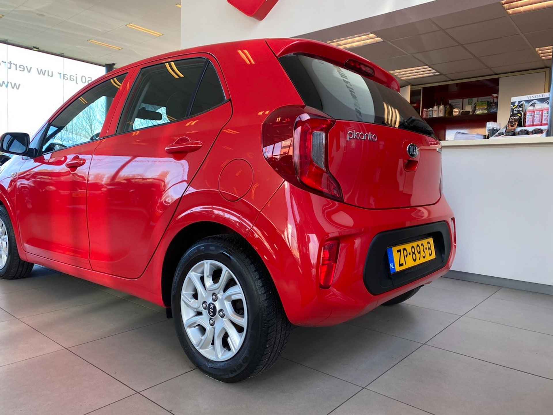 Kia Picanto 1.0 MPi DynamicLine,Navigatie,Achteruitrijcamera,Airco,Cruisecontrol,Bluetooth met Spraakbediening,Aux Usb Aansluiting,14 Inch L - 6/27