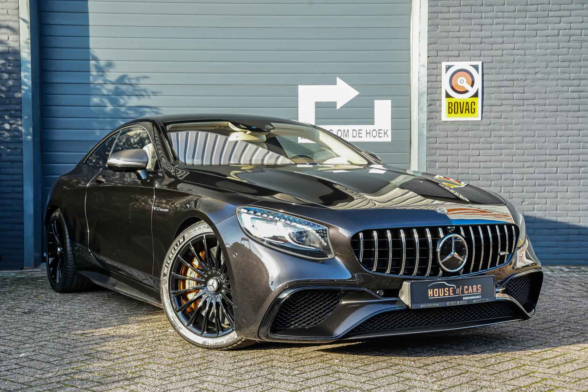 Mercedes-Benz S-klasse Coupé 630pk AMG 65 |carbon|magic sky|Burmester High end|keramisch|Swarovski|night vision|360 camera|20"| - 56/57