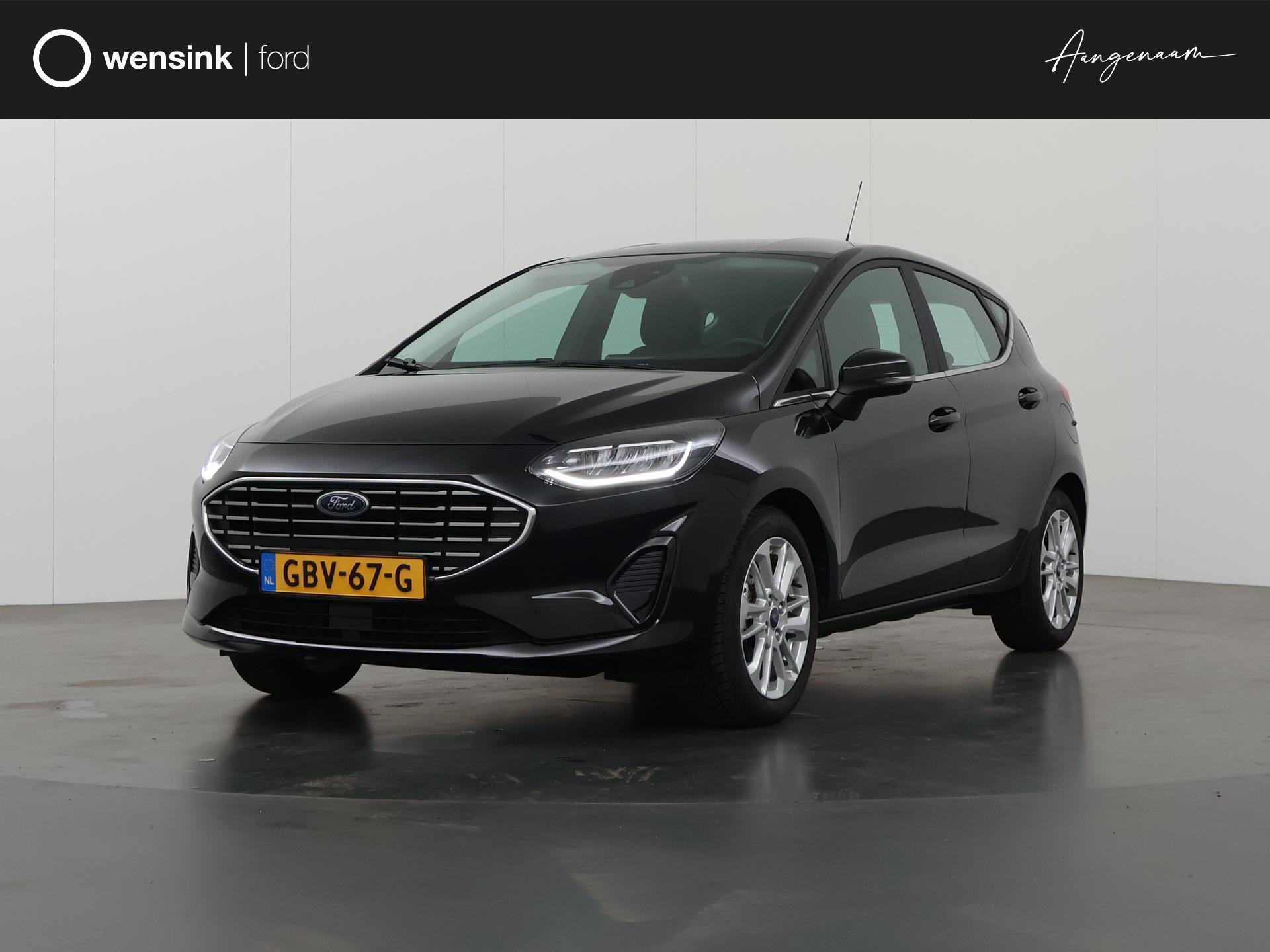 Ford Fiesta 1.0 EcoBoost Hybrid Titanium | Automaat | Adaptive Cruise Control | Winterpack | Carplay/Android Auto | Keyless Go |