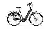 GAZELLE Grenoble C5 HMB 500Wh Dames Anthracite Grey Glans 61cm 2024