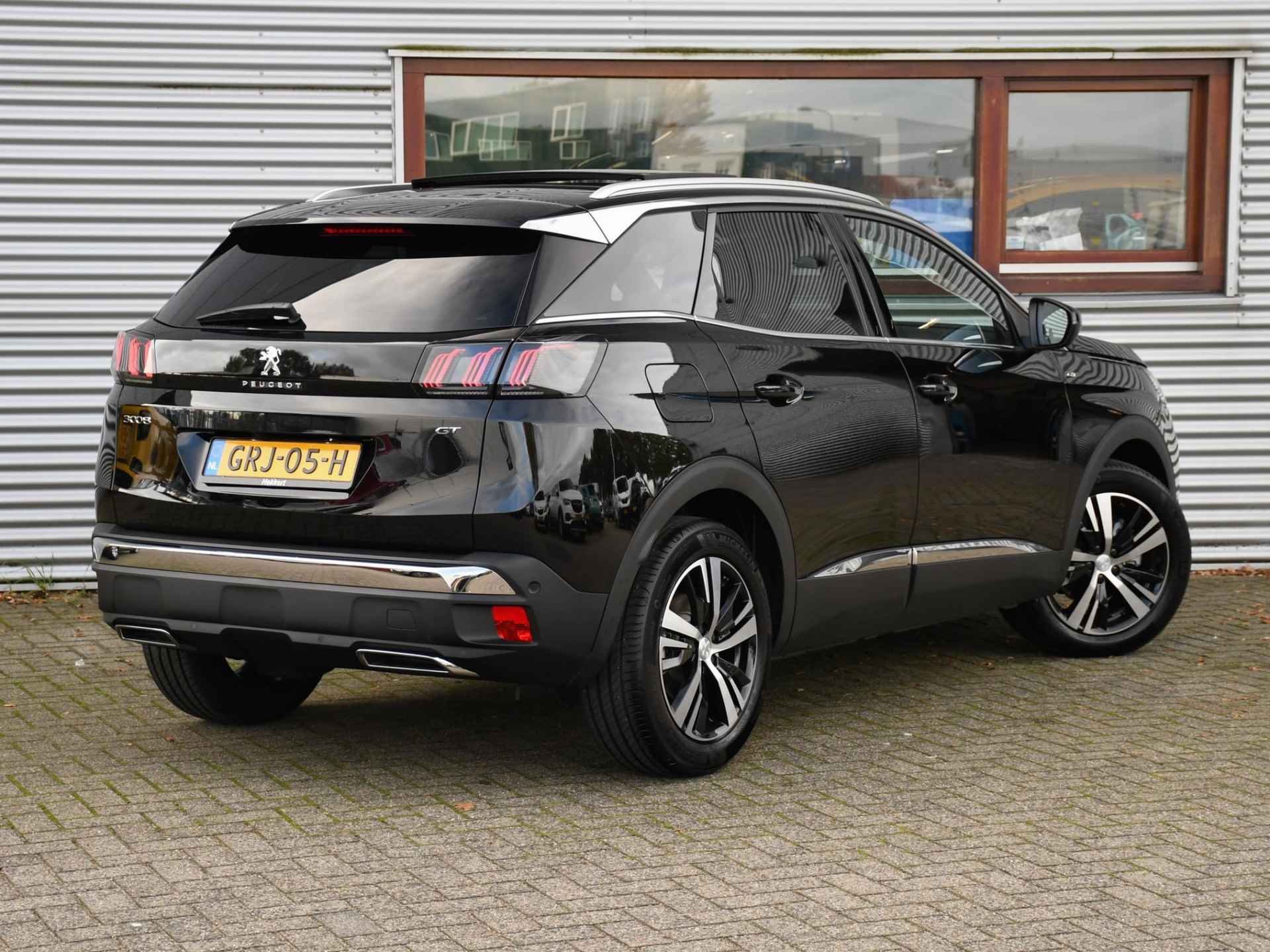 Peugeot 3008 GT 1.2 PureTech 136pk Automaat SCHUIF-DAK | DODE HOEK | 18''LM | PDC + CAM. VOOR | APPLE-CARPLAY | DAB - 5/36