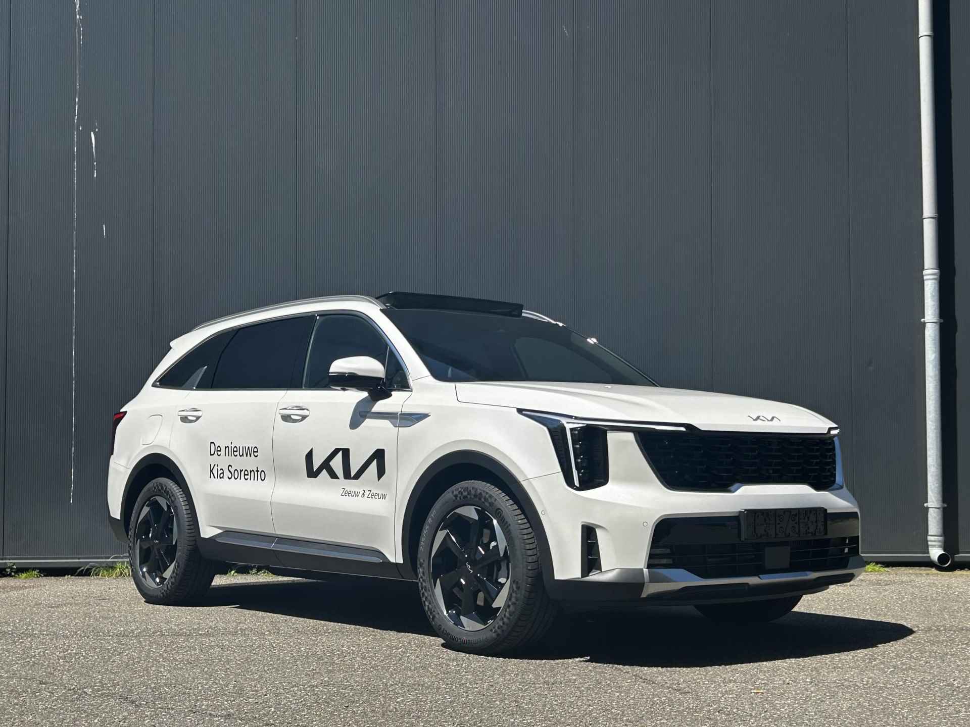 Kia Sorento 1.6 T-GDi Plug-in Hybrid 4WD ExecutiveLine 7p. NIEUW TE BESTELLEN FACELIFT MODEL | Dodehoekcamera | 360°-camera | zwart nappaleder | Biometrische identificatie, vingerafdrukscanner - 4/49