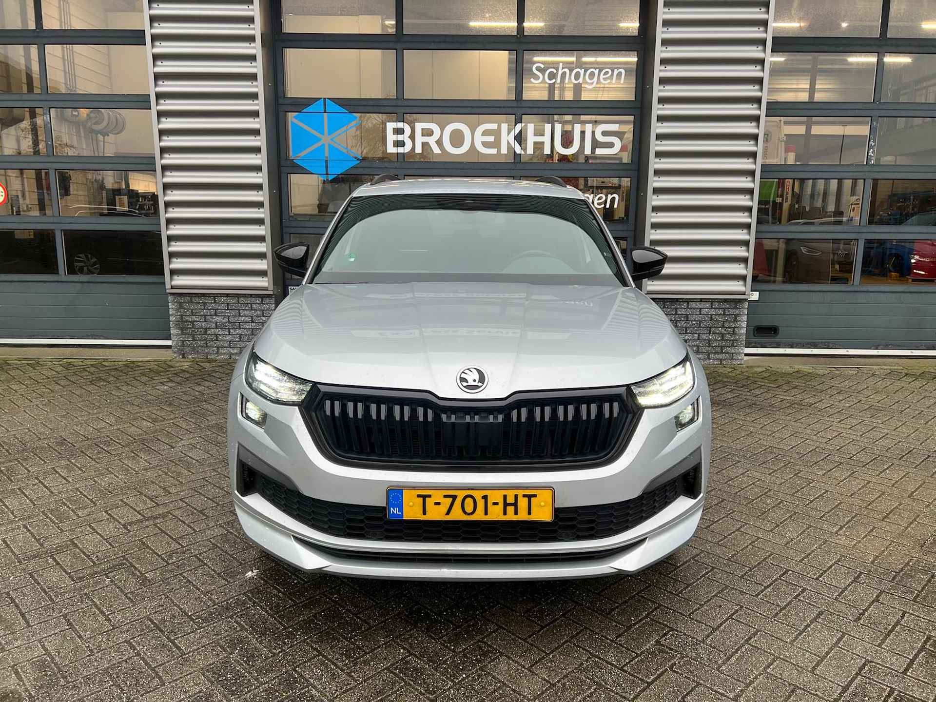 Škoda Kodiaq 1.5 TSI 150 pk Sportline Business 7pers. 7-DSG | Trekhaak wegklapbaar | Elektrisch verstelbare geheugen stoel | Cruise control a - 3/36