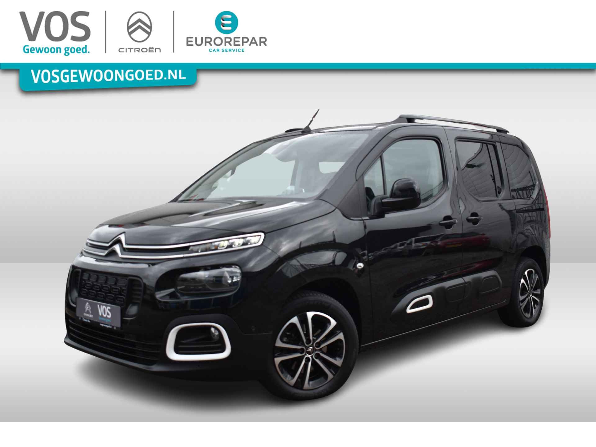 Citroën Berlingo PureTech 110 Shine Airco | Navi | Panorama dak | Grip controle | 4 Seizoenenbanden | Zeer compleet | 100% onderhouden - 1/33