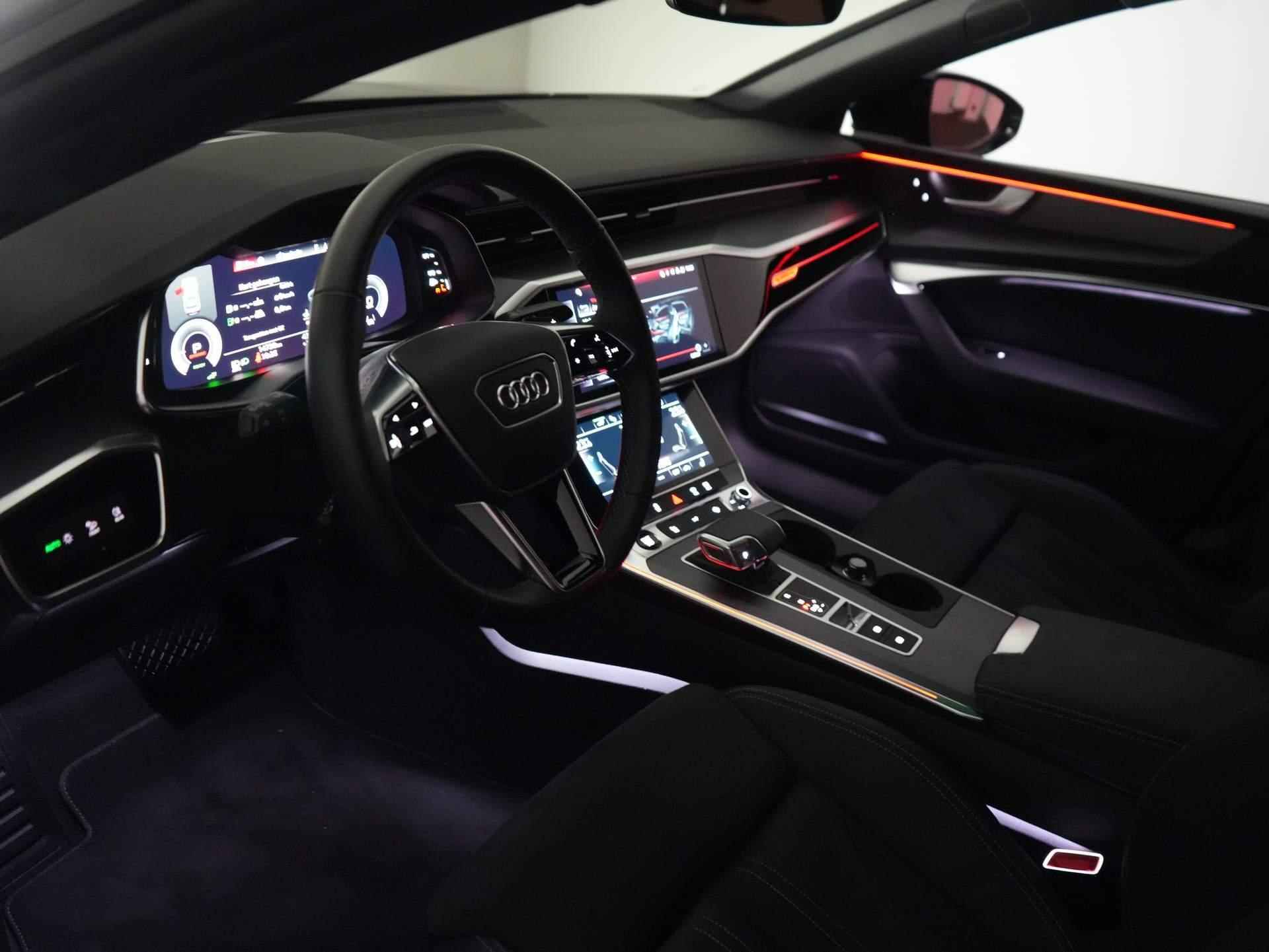 Audi A7 Sportback 50 TFSI e Quattro Pro Line S S-Line | Navi | Clima | Adaptive Cruise | B&O | 20" | Matrix Laser-LED | Ambiance Verlichting | Trekhaak (Zwenkbaar) - 29/70