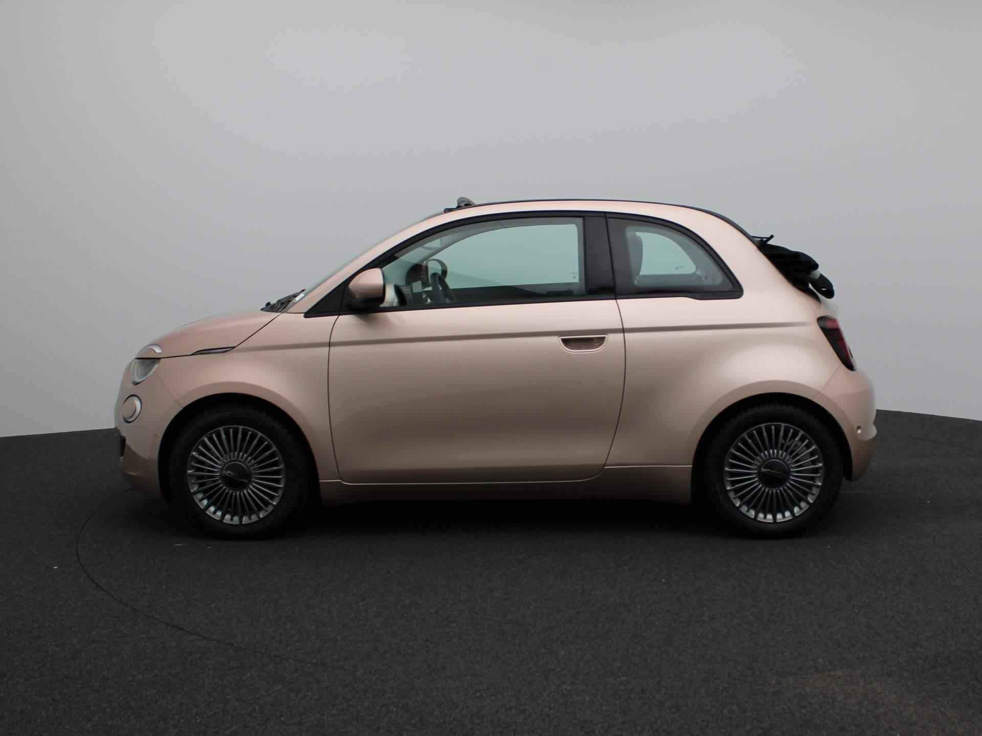 Fiat 500 C Icon 42 kWh | Navi | ECC | Cam | LED | PDC | LMV | - 4/27