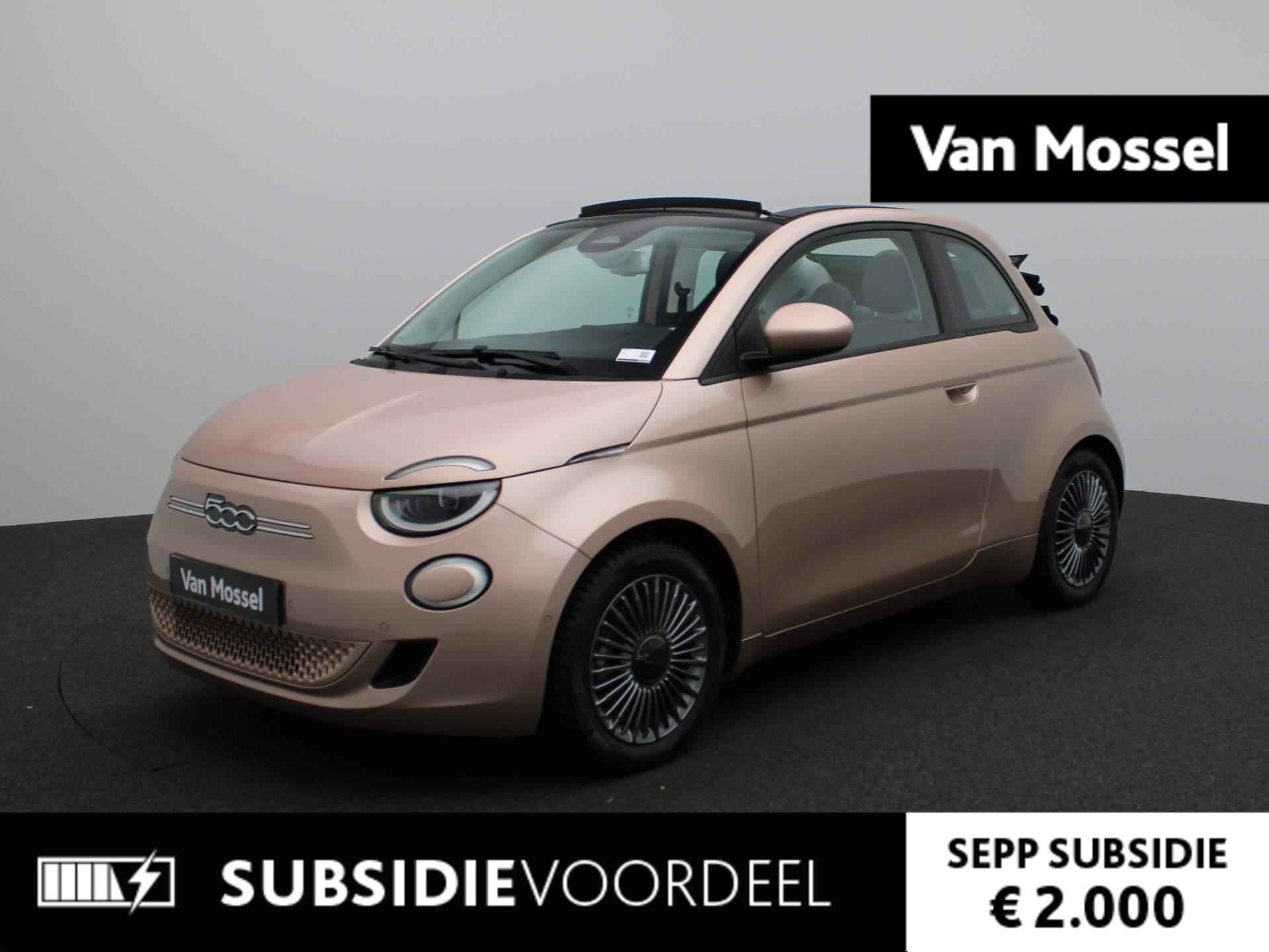 Fiat 500 C Icon 42 kWh | Navi | ECC | Cam | LED | PDC | LMV | - 1/27