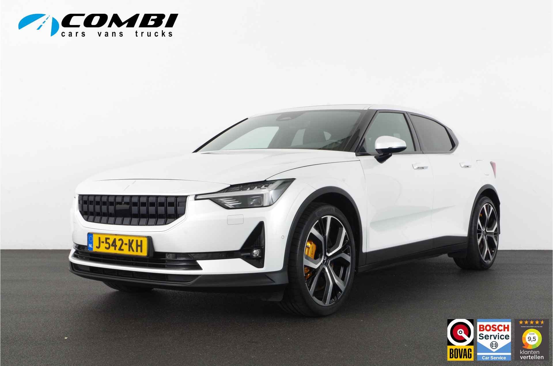 Polestar 2 Long Range Dual Motor Launch Edition 78kWh > 408pk/adapt.cruise/360°/H&K... - 1/33