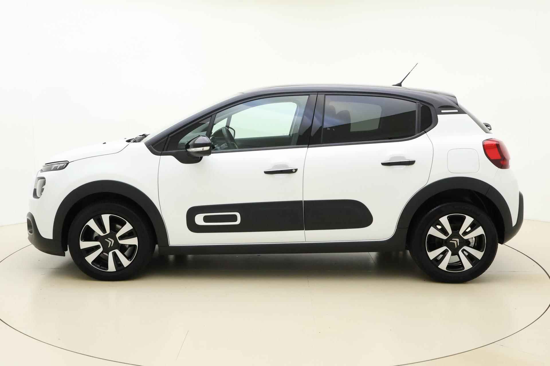 Citroen C3 1.2 PureTech Feel Edition 110 PK Automaat | Navigatie via Apple Carplay | Climate control | Parkeersensoren | Keyless start | Getint glas | Zwart dak - 5/31