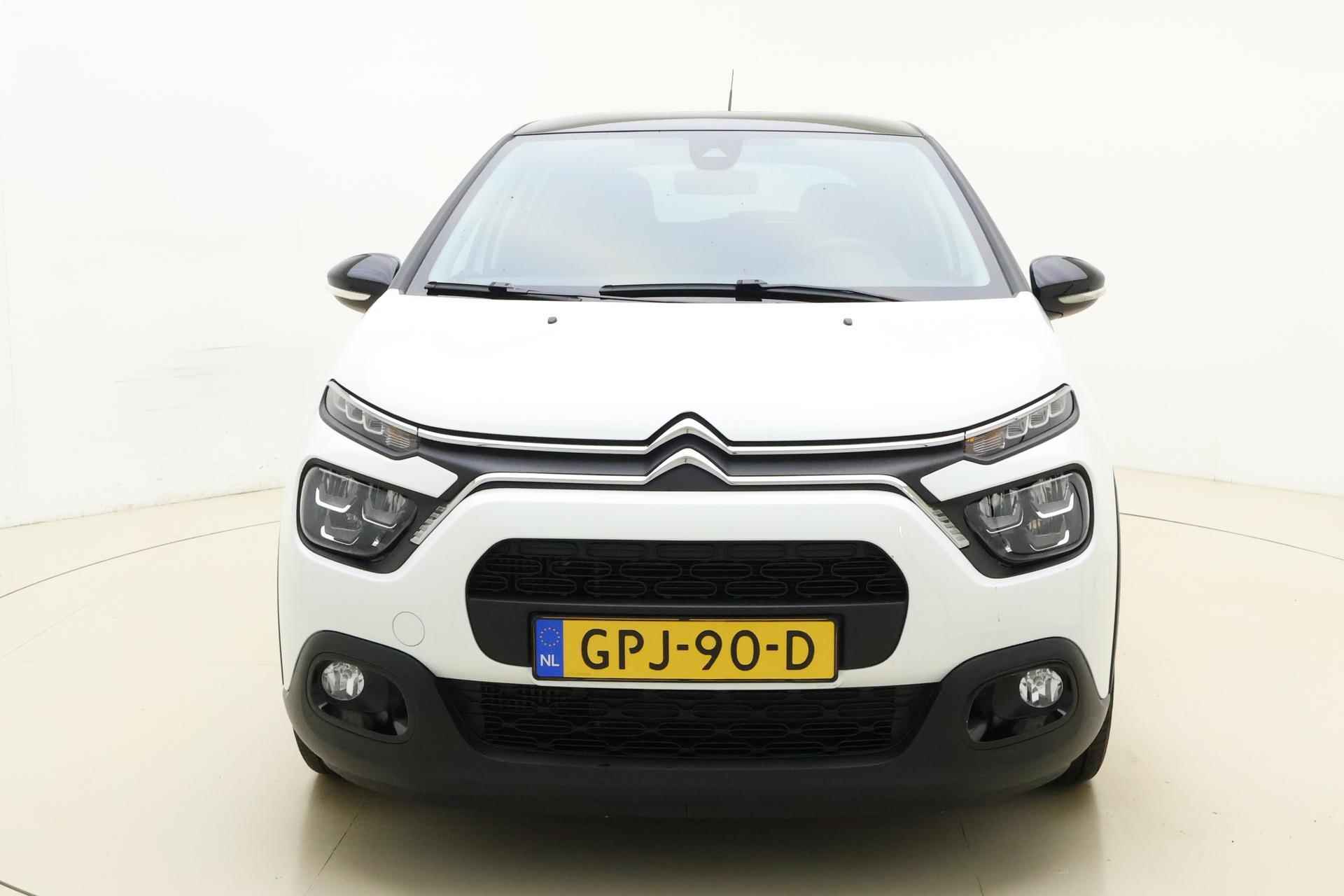 Citroen C3 1.2 PureTech Feel Edition 110 PK Automaat | Navigatie via Apple Carplay | Climate control | Parkeersensoren | Keyless start | Getint glas | Zwart dak - 6/31